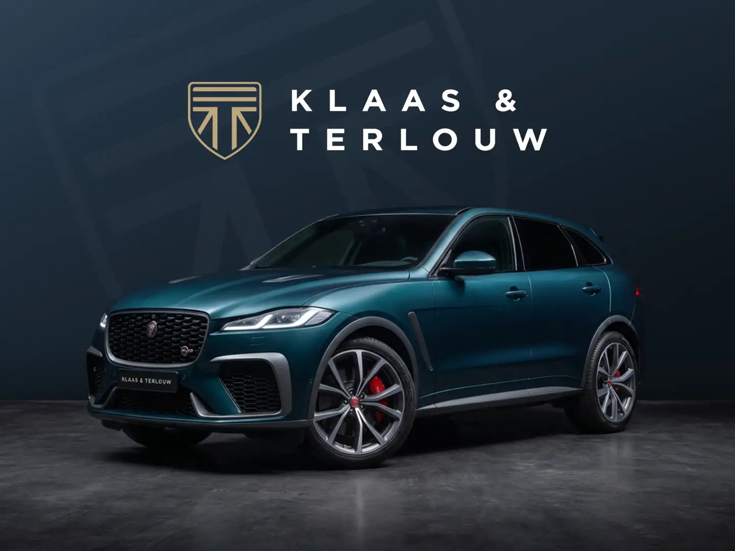 Jaguar F-Pace SVR 550PK / Panoramadak / Meridian Surround Audio Grün - 1