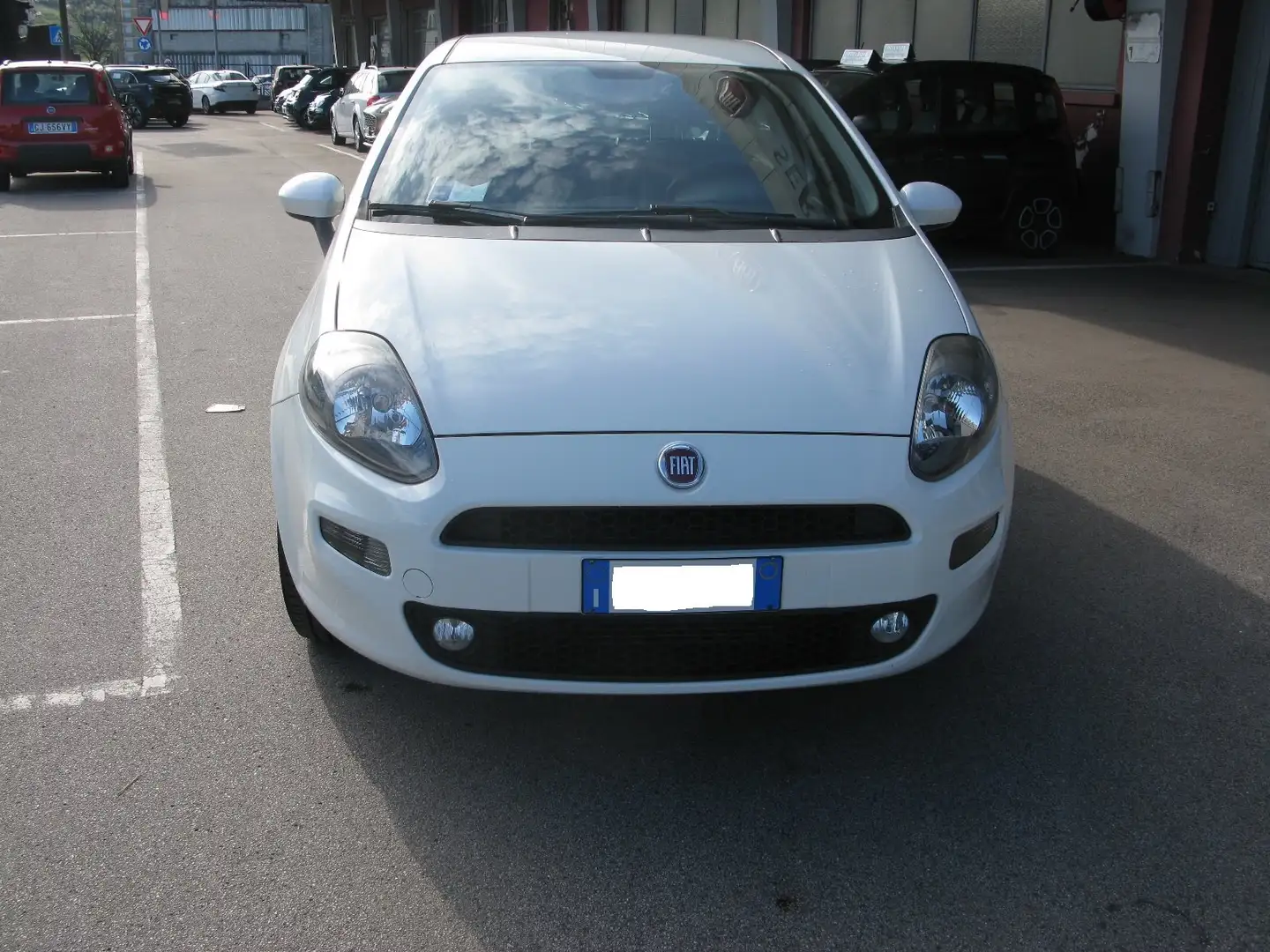 Fiat Punto Punto 5p 1.3 mjt II 16v Lounge 75cv E5+ Bianco - 2