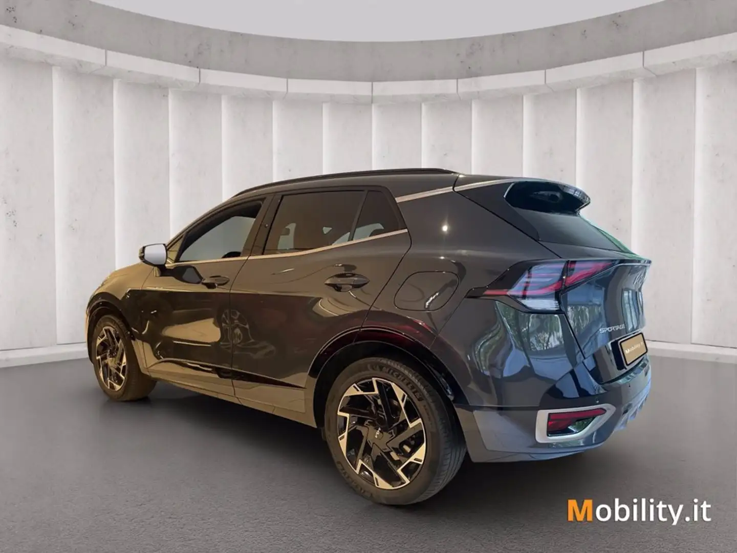 Kia Sportage 1.6 crdi mhev GT-line mt Zwart - 2