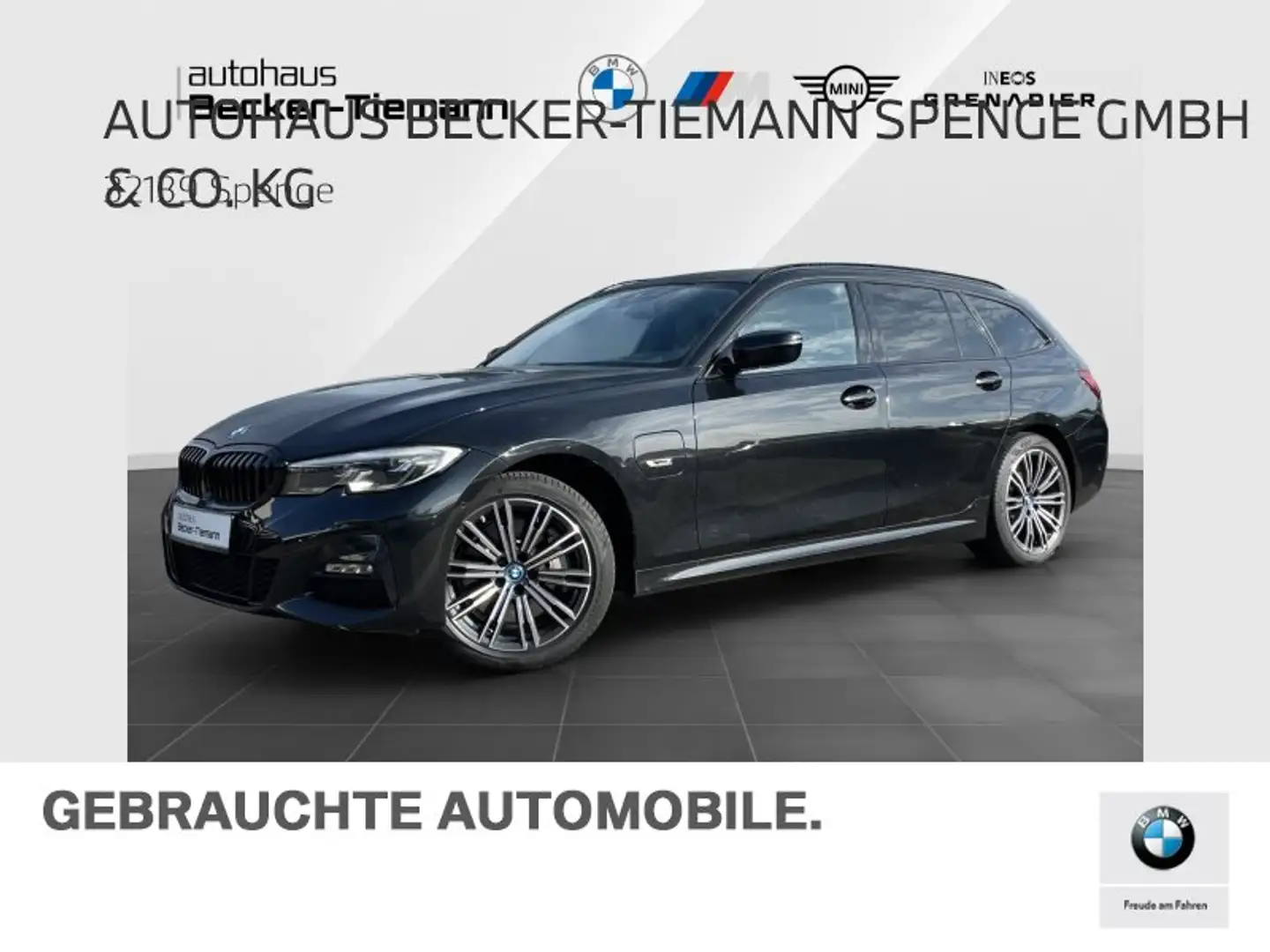 BMW 330 e Touring M SPORT*LASER*HUD*HIFI*KAMERA*WIRELESS* Noir - 1