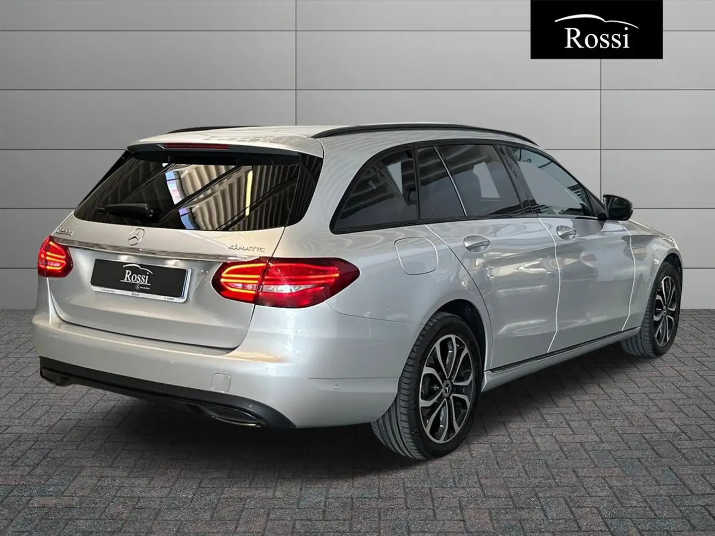 Mercedes-Benz C 220 C SW 220d Sport Plus 4matic auto Argento - 2
