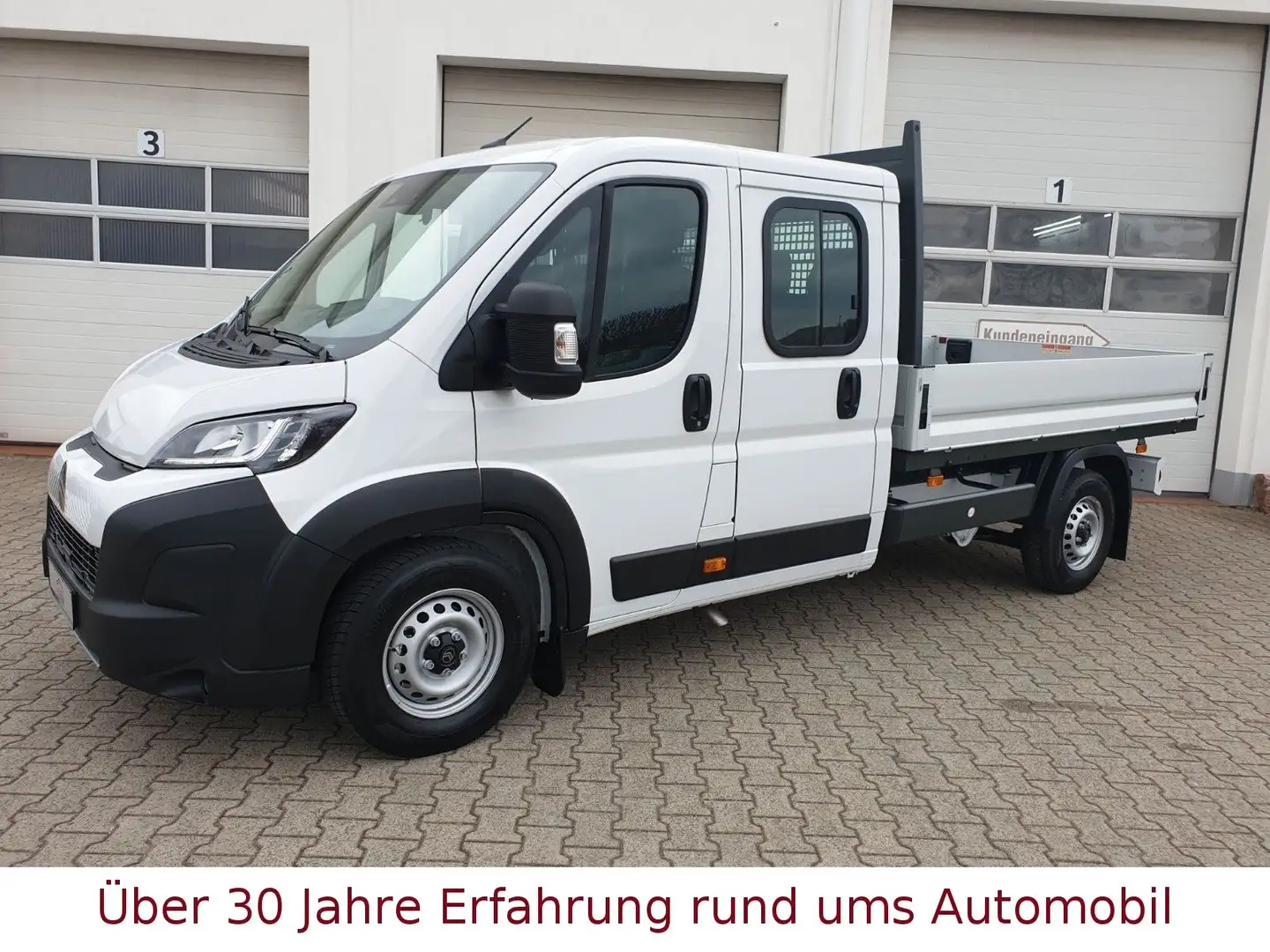 Citroen Jumper Pritsche DK 35 L3 Heavy HDI140 Weiß - 1