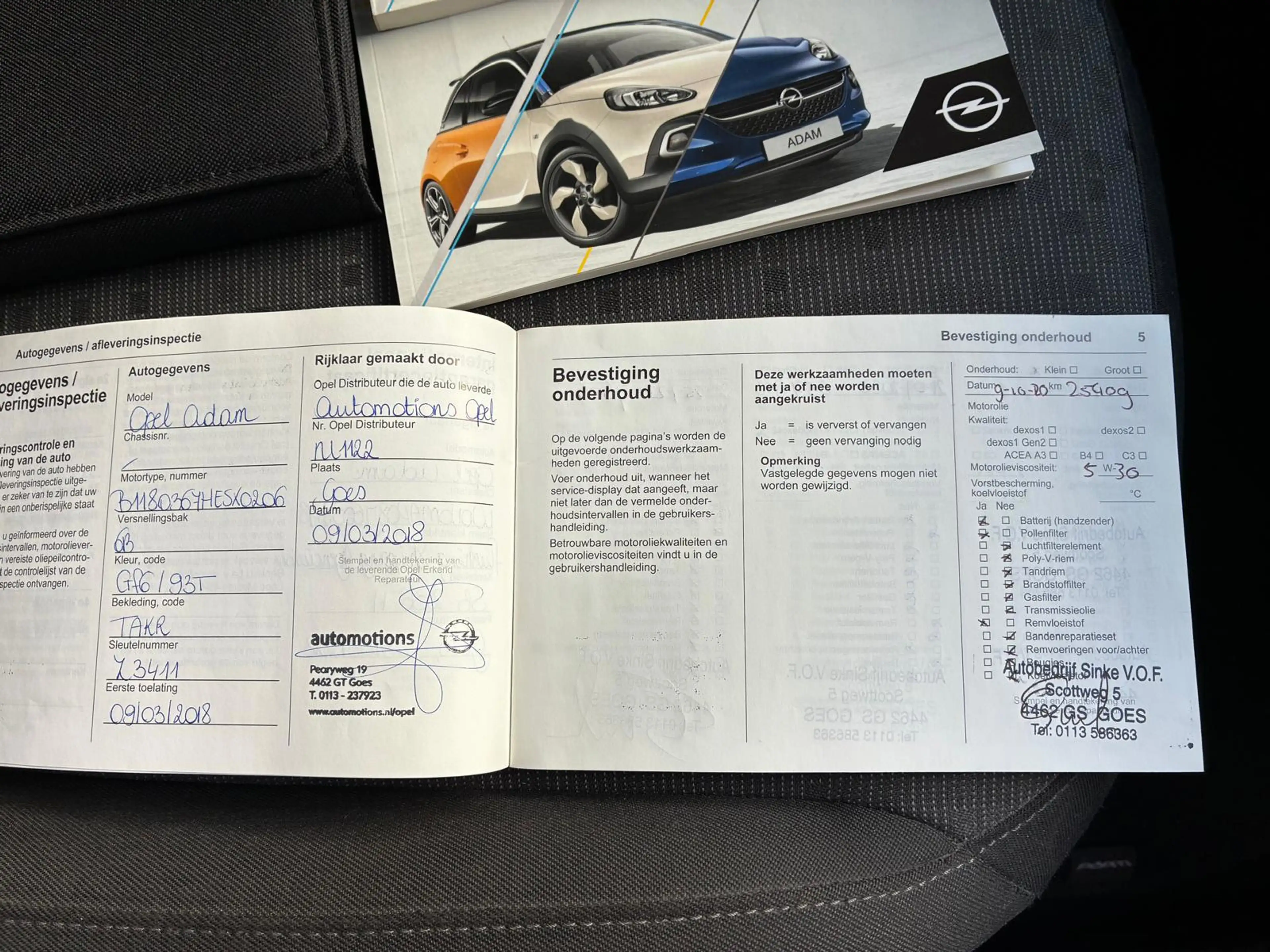 Opel Adam 1.0 Turbo Jam Favourite 6-bak / Airco / 2018 1e ei — photo 11