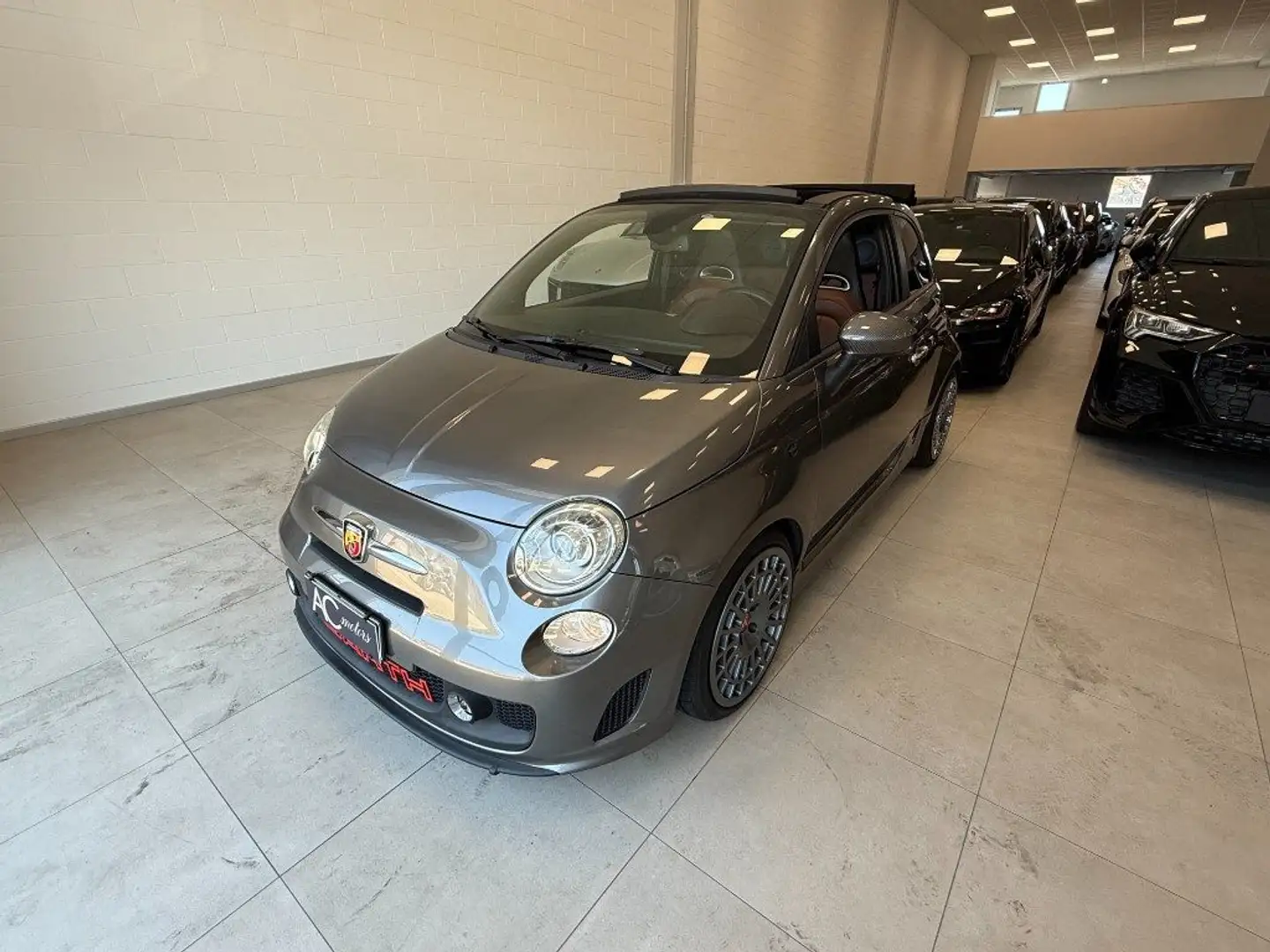 Abarth 500C C 1.4 Turbo T-Jet MTA Gris - 1