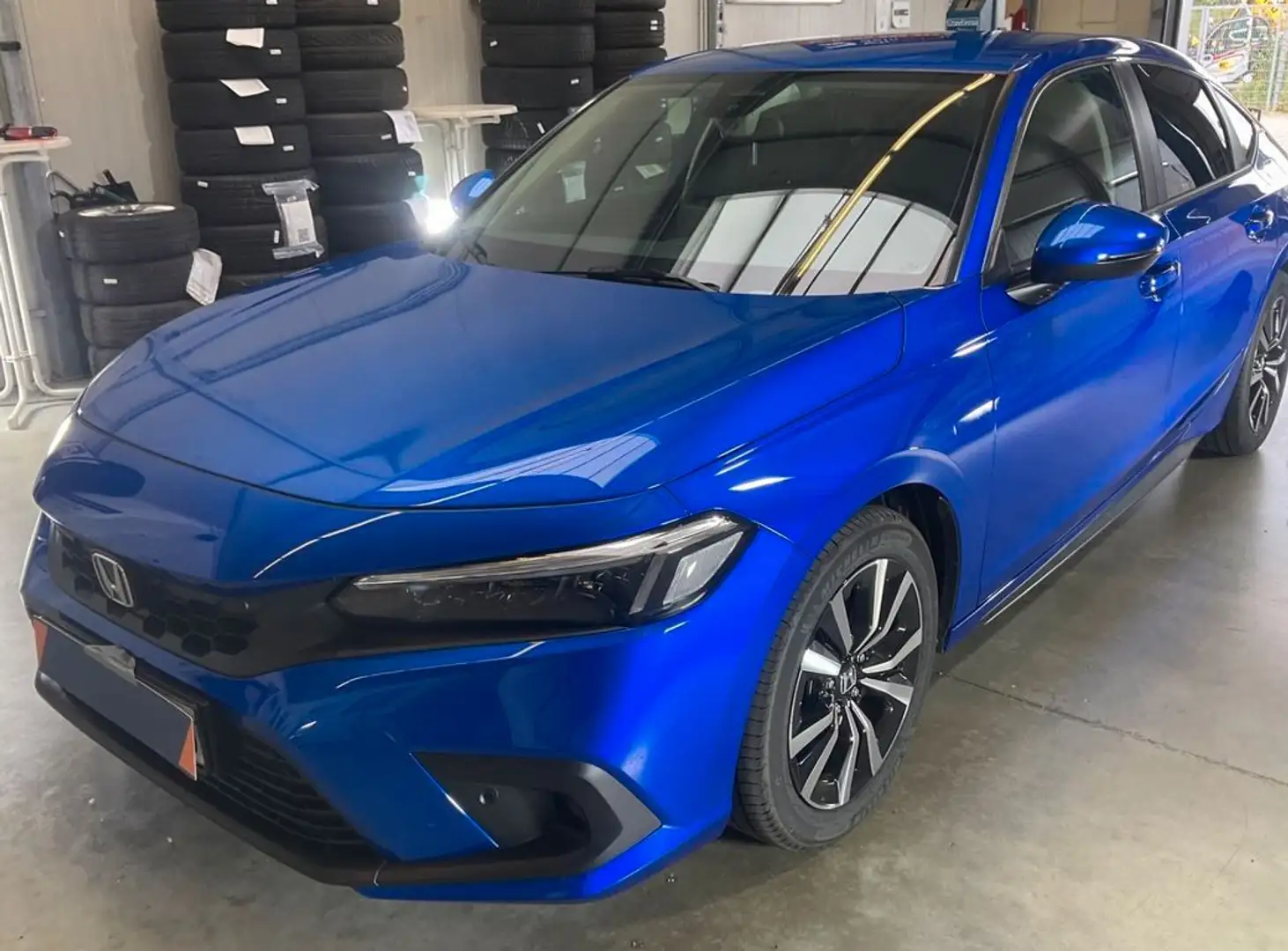 Honda Civic 2.0 Hybrid Elegance Blauw - 1