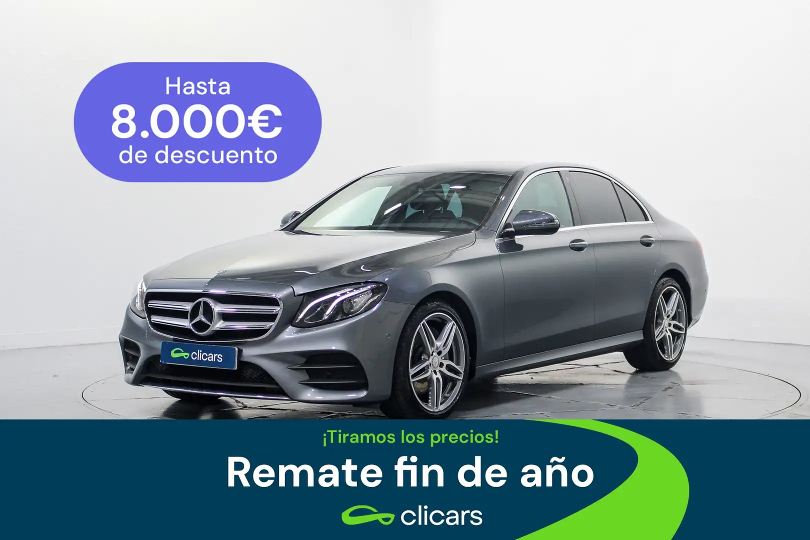 Mercedes-Benz E 220 220d 9G-Tronic 194 Gris - 1