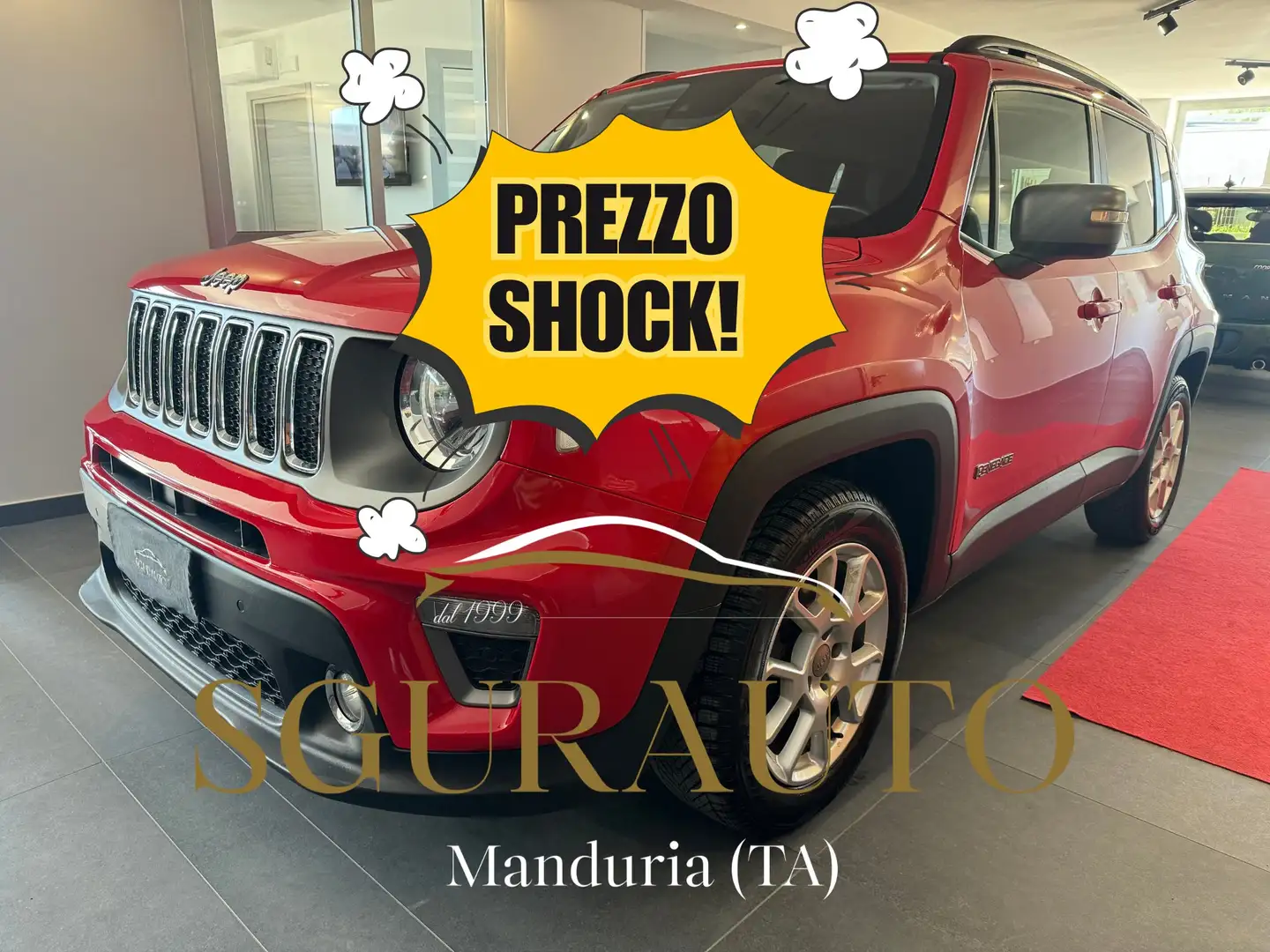 Jeep Renegade 1.6 MJT 130CV LIMITED 2021 Rouge - 1