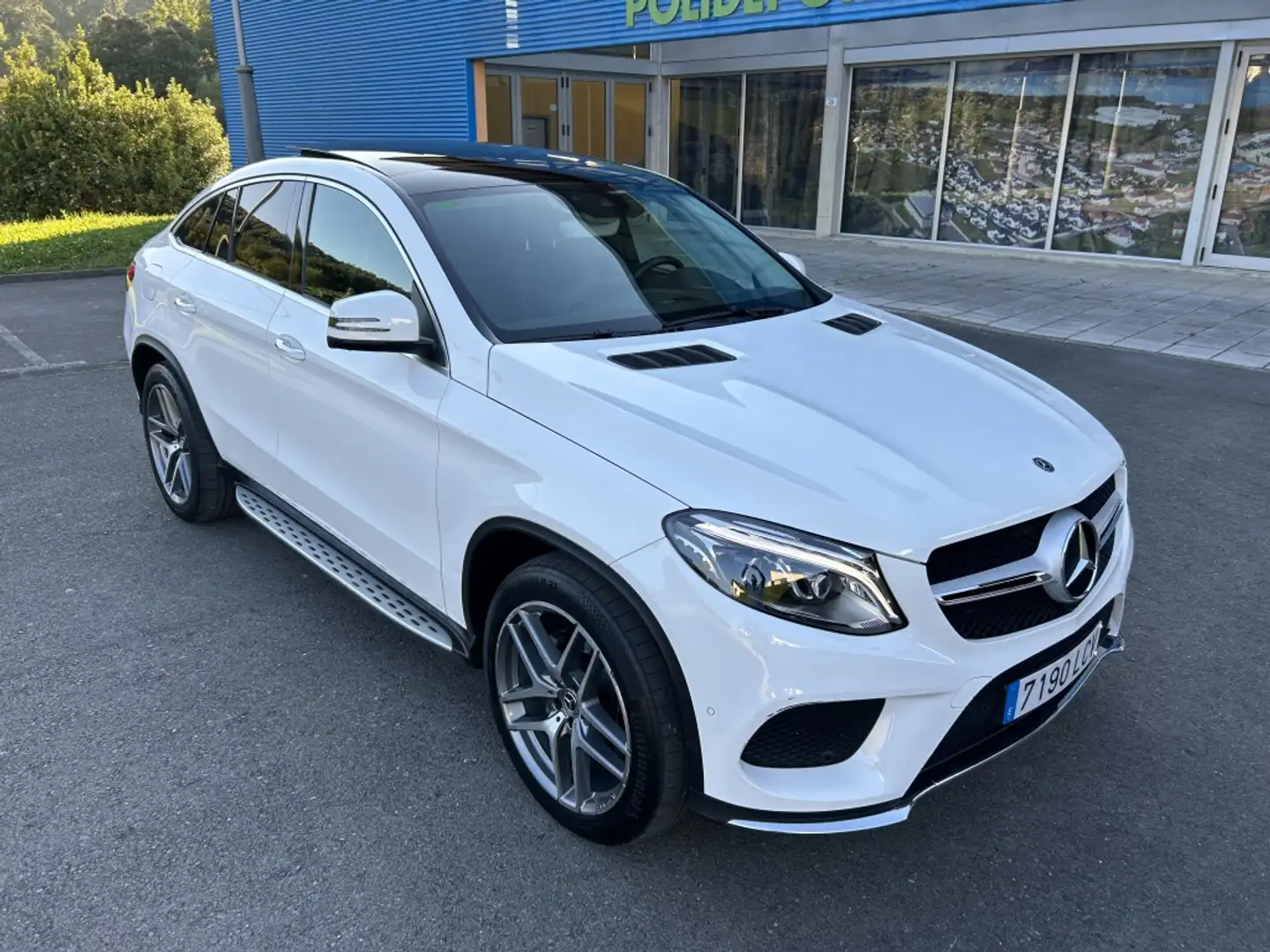 Mercedes-Benz GLE 350 Coupé 350d 4Matic Aut. Blanco - 2