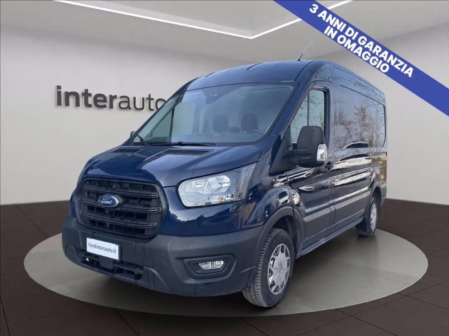Ford Transit 310 2.0 tdci MHEV 130cv trend L2 E6.2 Blau - 1