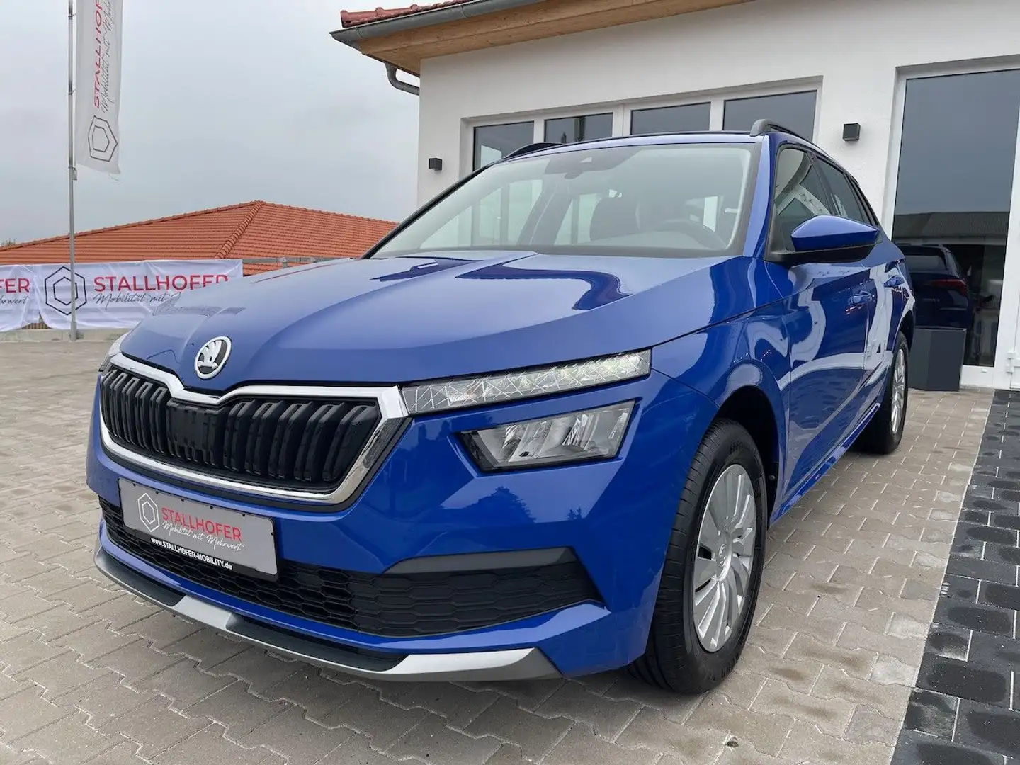 Skoda Kamiq Ambition LED Klima Swing ZV BC BLT elFH 5J Blau - 1