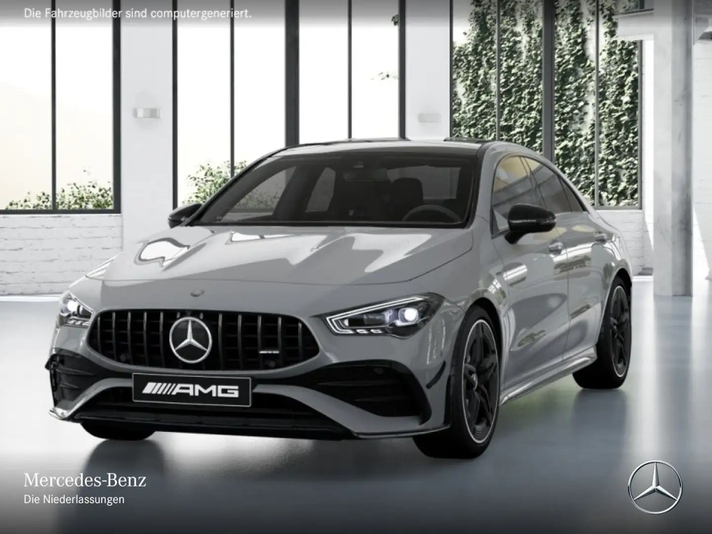 Mercedes-Benz CLA 35 AMG CLA 35 4M AMG+PANO+360°+MULTIBEAM+BURMESTER+TOTW Gris - 2