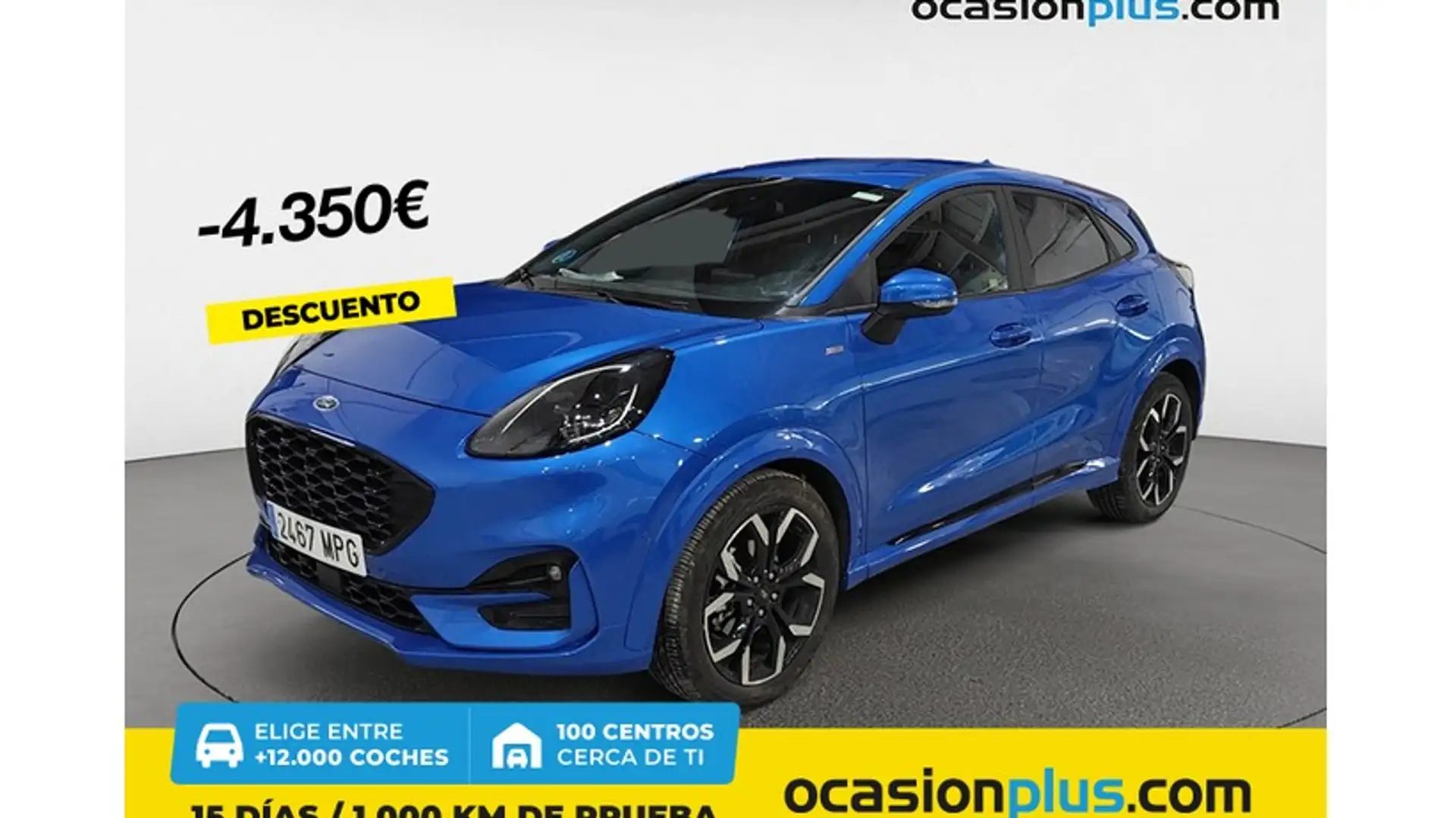 Ford Puma 1.0 EcoBoost MHEV ST-Line X Aut. 155 Azul - 1