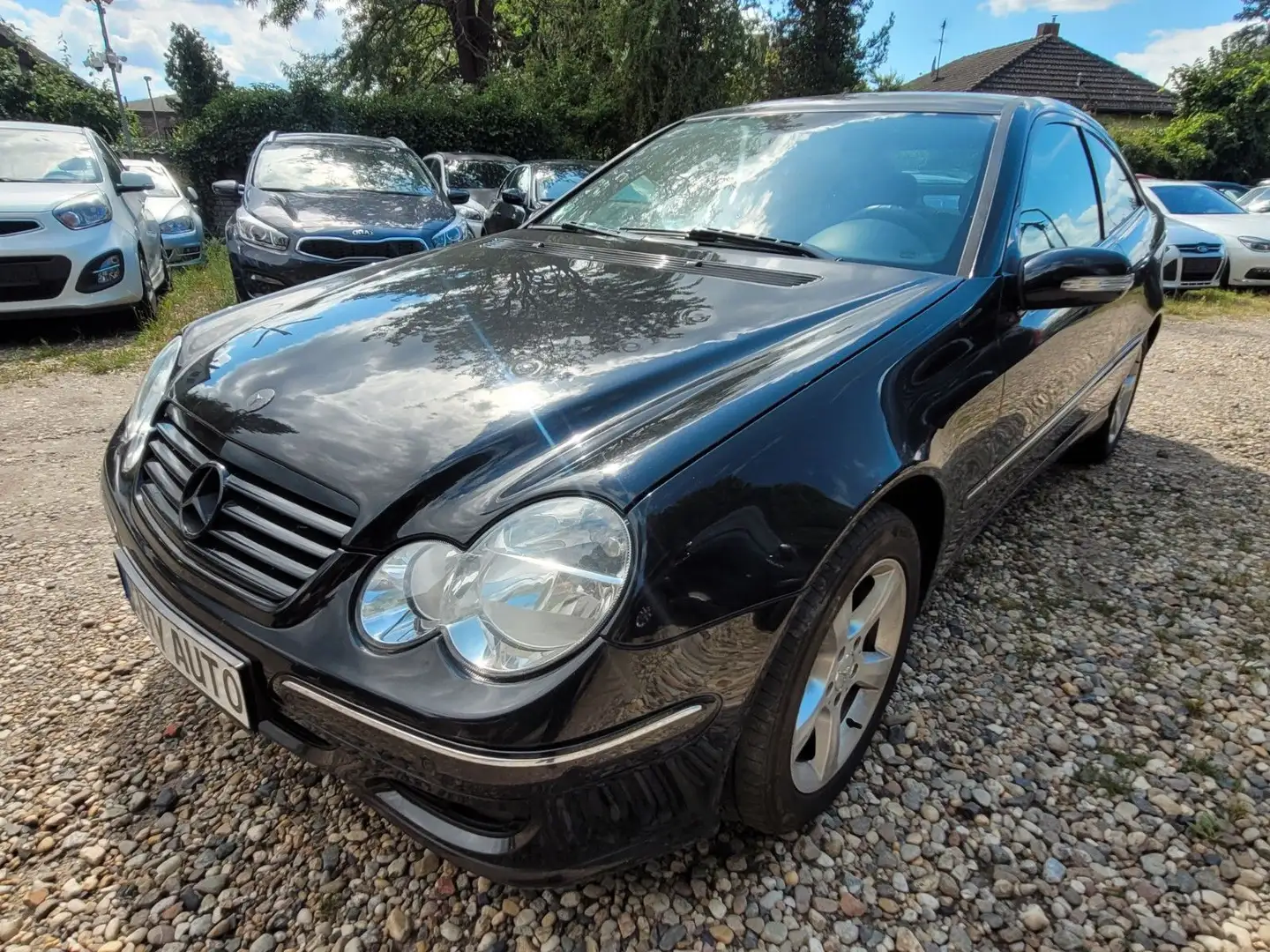 Mercedes-Benz C 180 C -Klasse Sportcoupe C 180 Kompressor Schwarz - 1