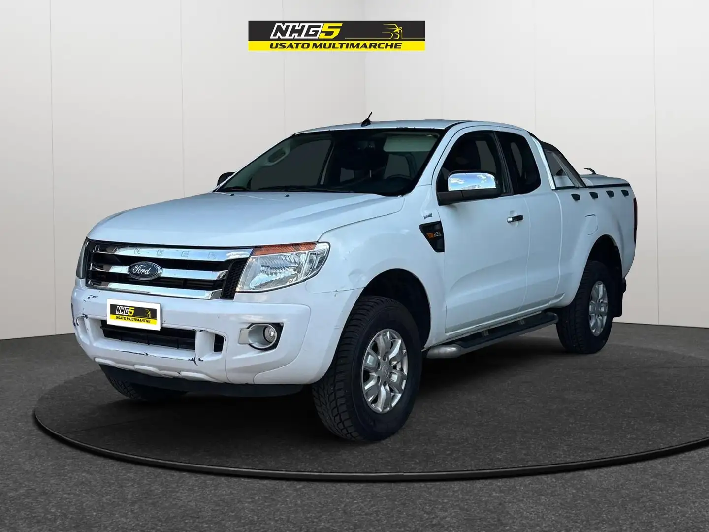 Ford Ranger 2.2 TDCi Super Cab XL 4pt. White - 1
