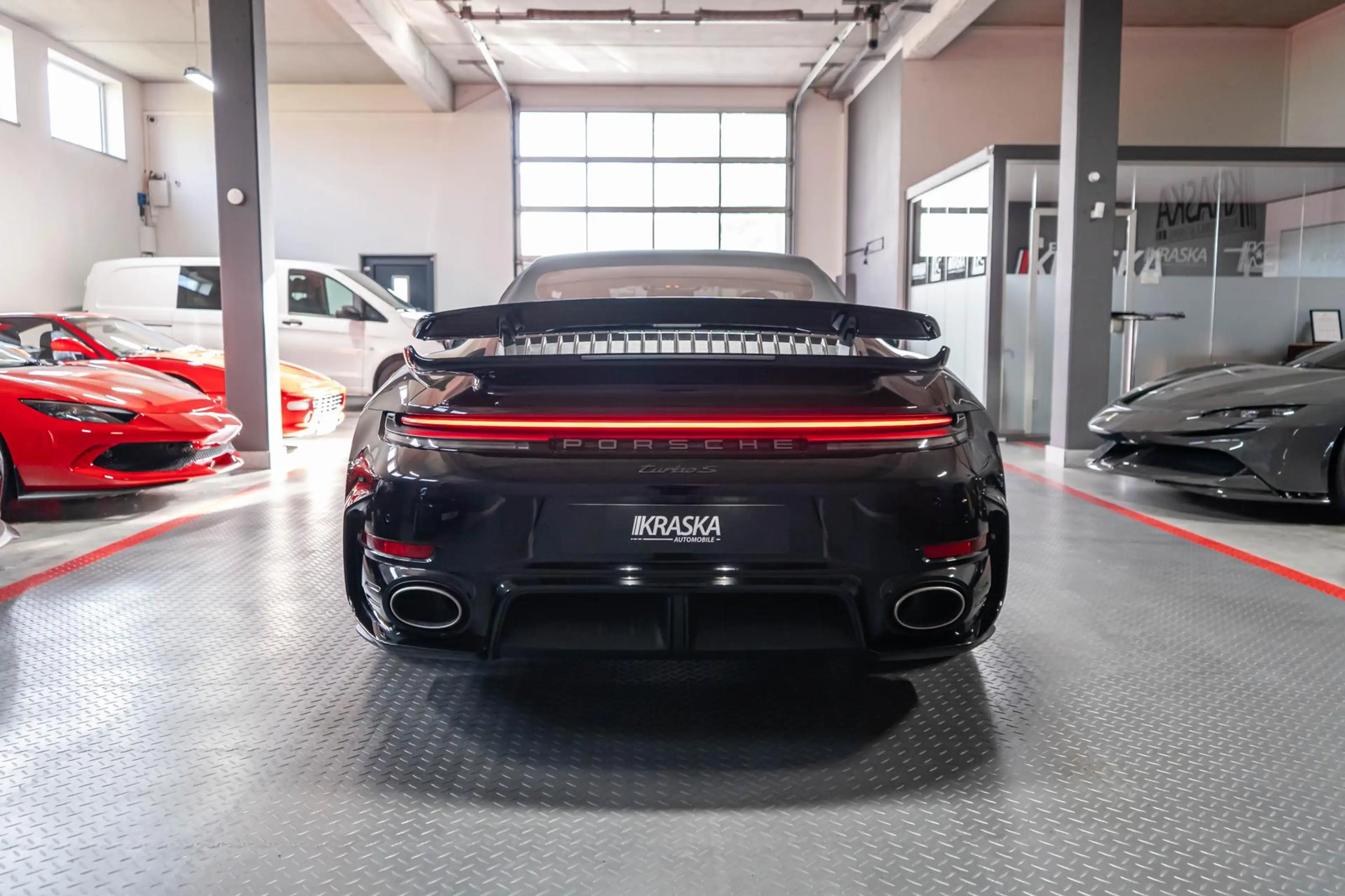 Porsche 992 911 Turbo S Cabriolet Brumester Lift SportDesign — photo 7