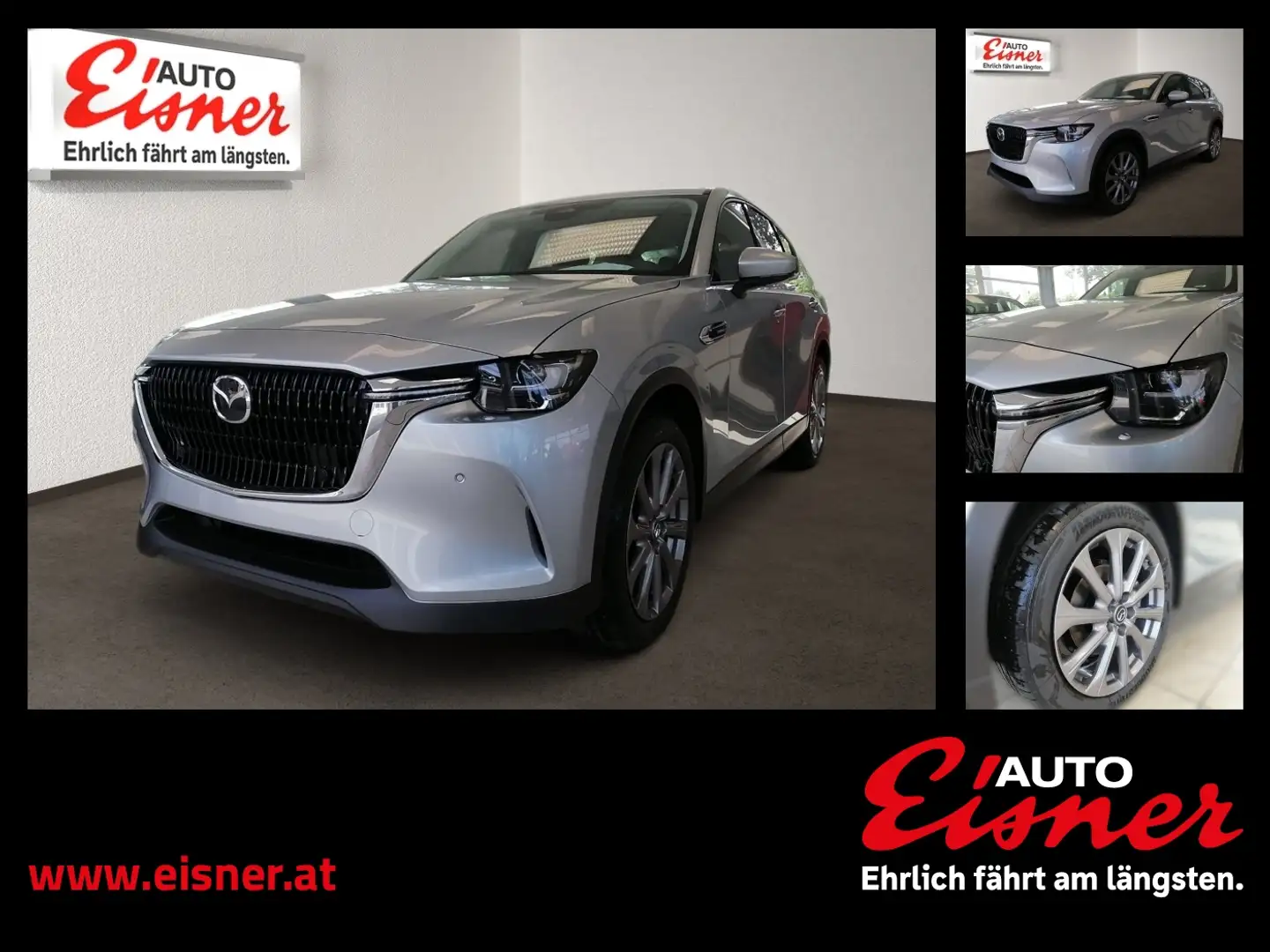 Mazda CX-60 3.3L D200 EXCLUSIVE LINE PREISHIT Argintiu - 1