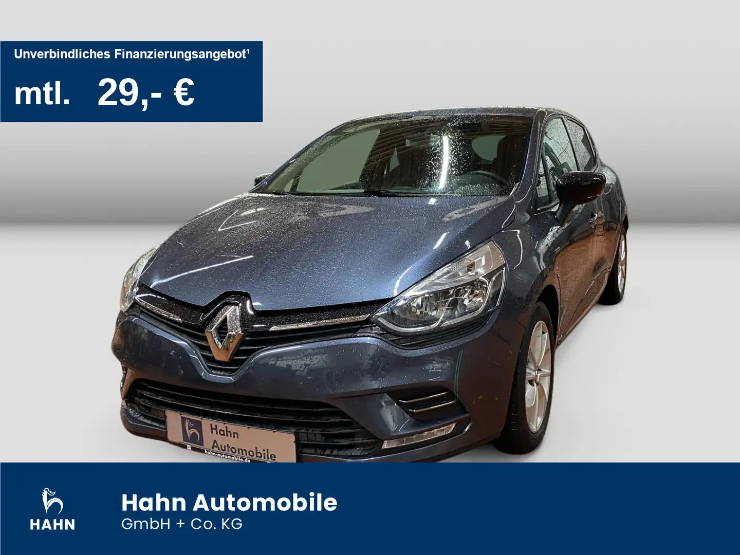 Renault Clio IV 0.9TCE 90 Limited ENERGY PDC Kessy Grau - 1