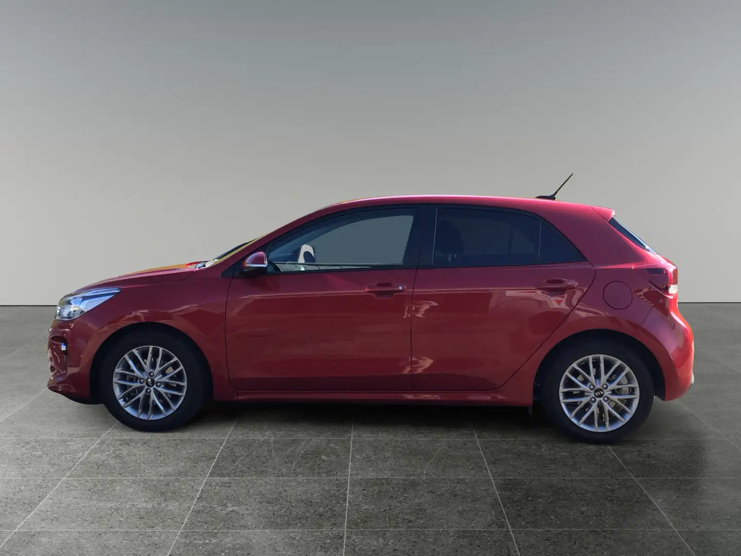 Kia Rio 1,25 MPI Silber ISG 8-fach bereift! wenig KM ! Rot - 2