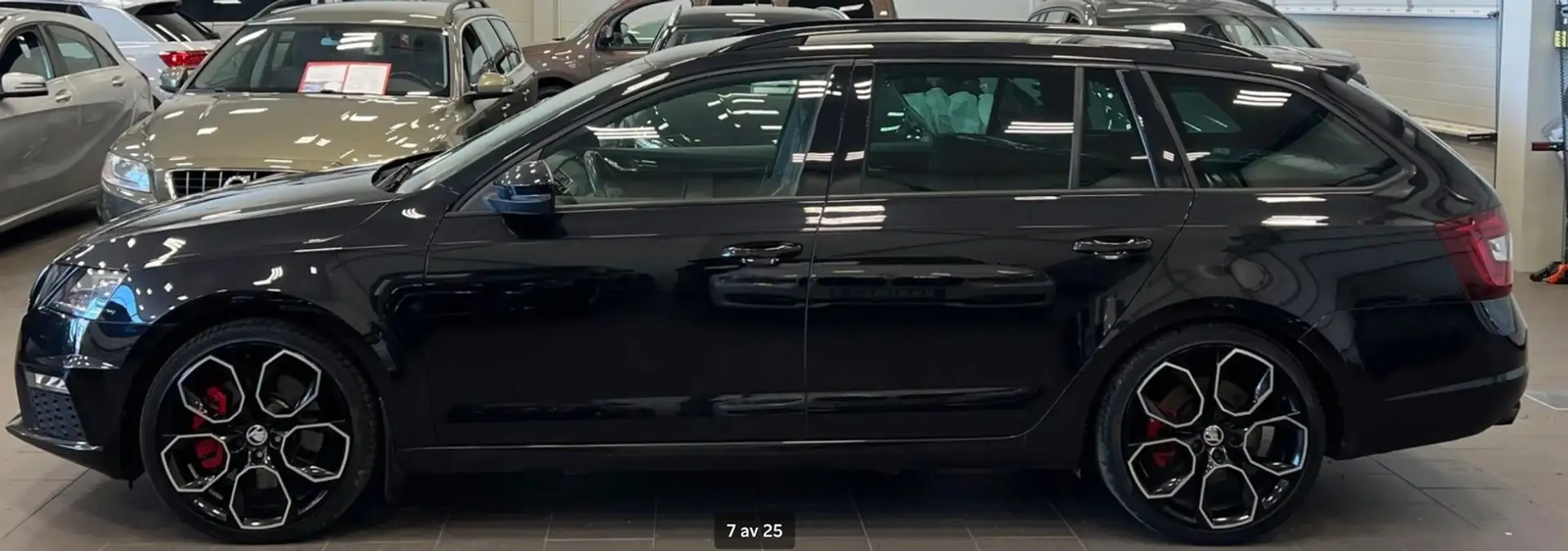 Skoda Octavia Combi RS 245 Zwart - 2