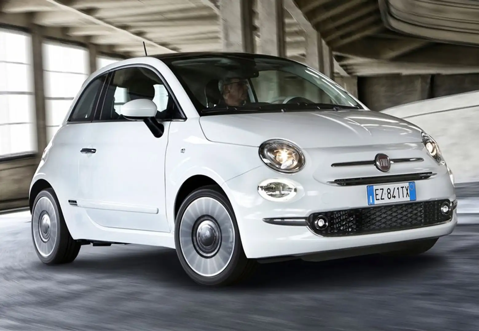 Fiat 500 1.2 Lounge Bleu - 2