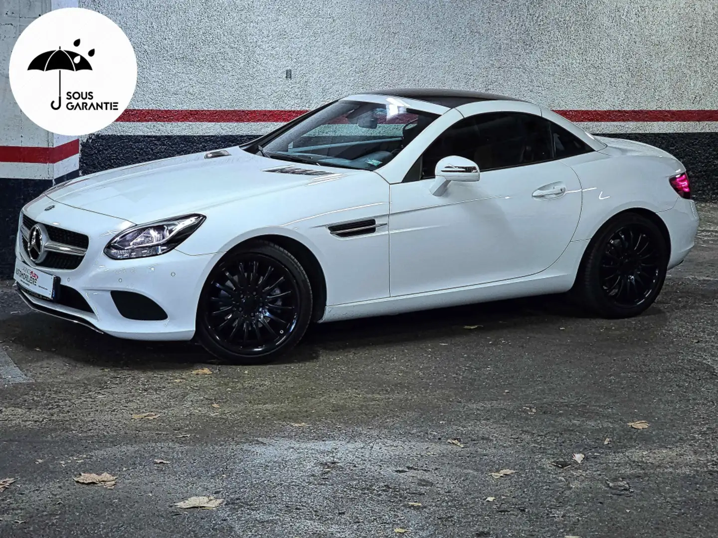 Mercedes-Benz SLC 500 180 156ch RedArt Edition BVM6 Blanc - 1