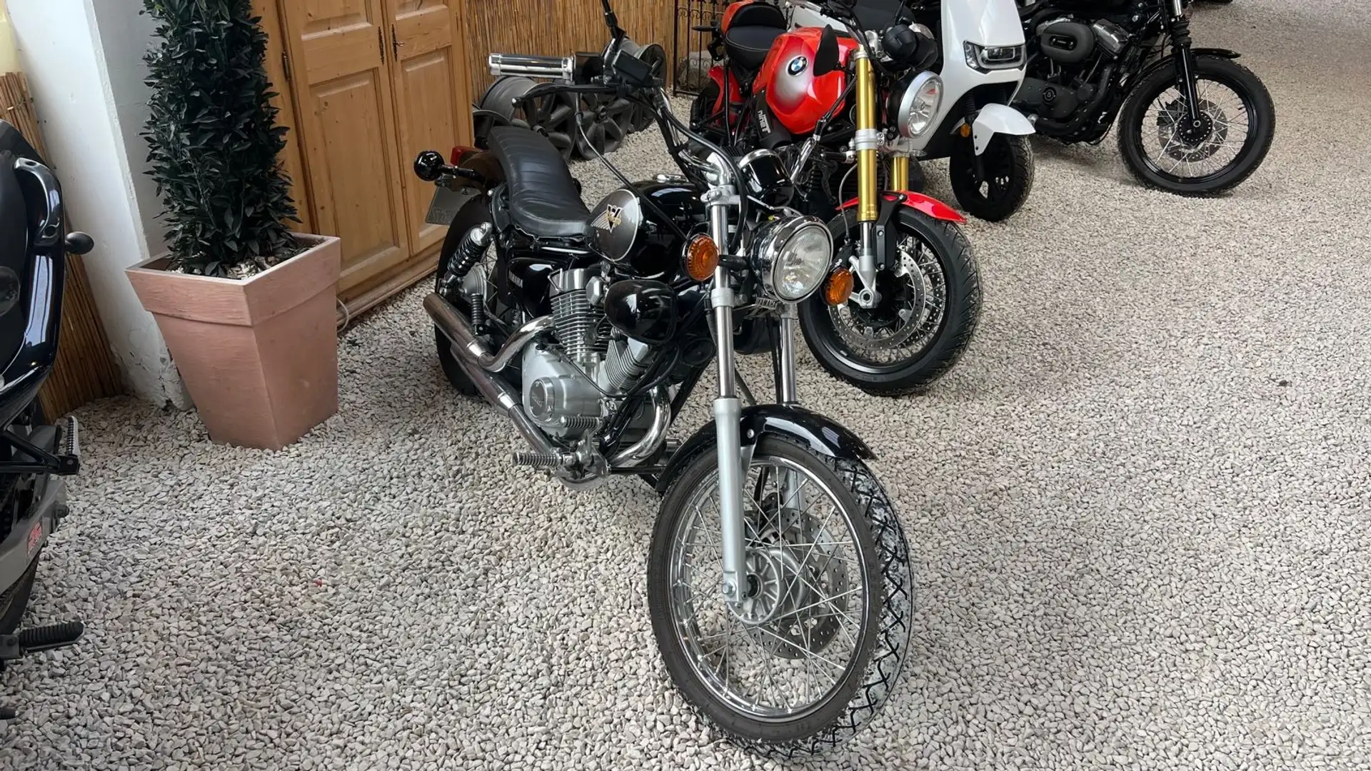 Yamaha Virago Schwarz - 2