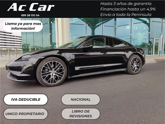 Porsche Taycan Deportivo Automático de 5 Puertas
