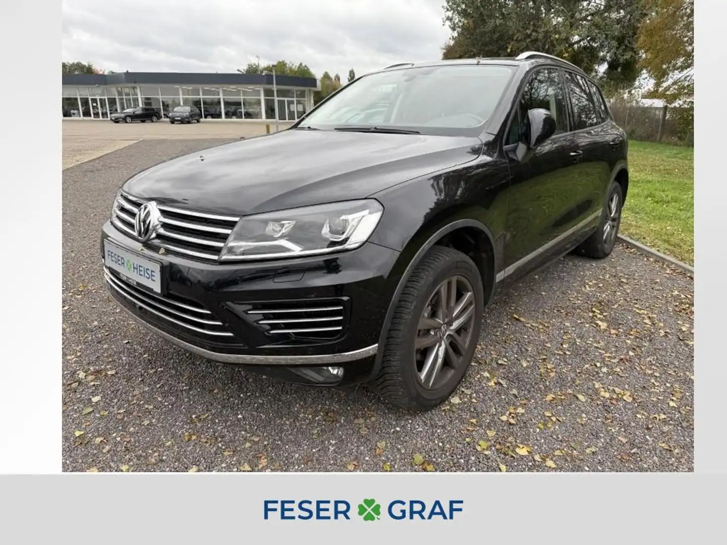 Volkswagen Touareg 3.0 V6 TDI 4Motion AHK*R-LineEx*Navi*AreaView*Lede Schwarz - 1