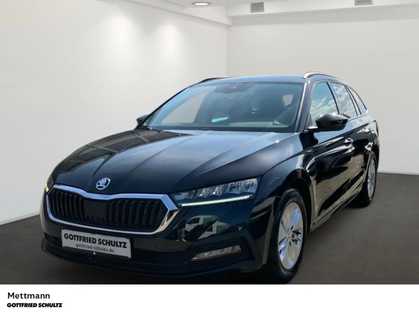 Skoda Octavia Com. 2.0 TDI LED NAVI SHZ PDC LM ZV E-FENSTER Schwarz - 1