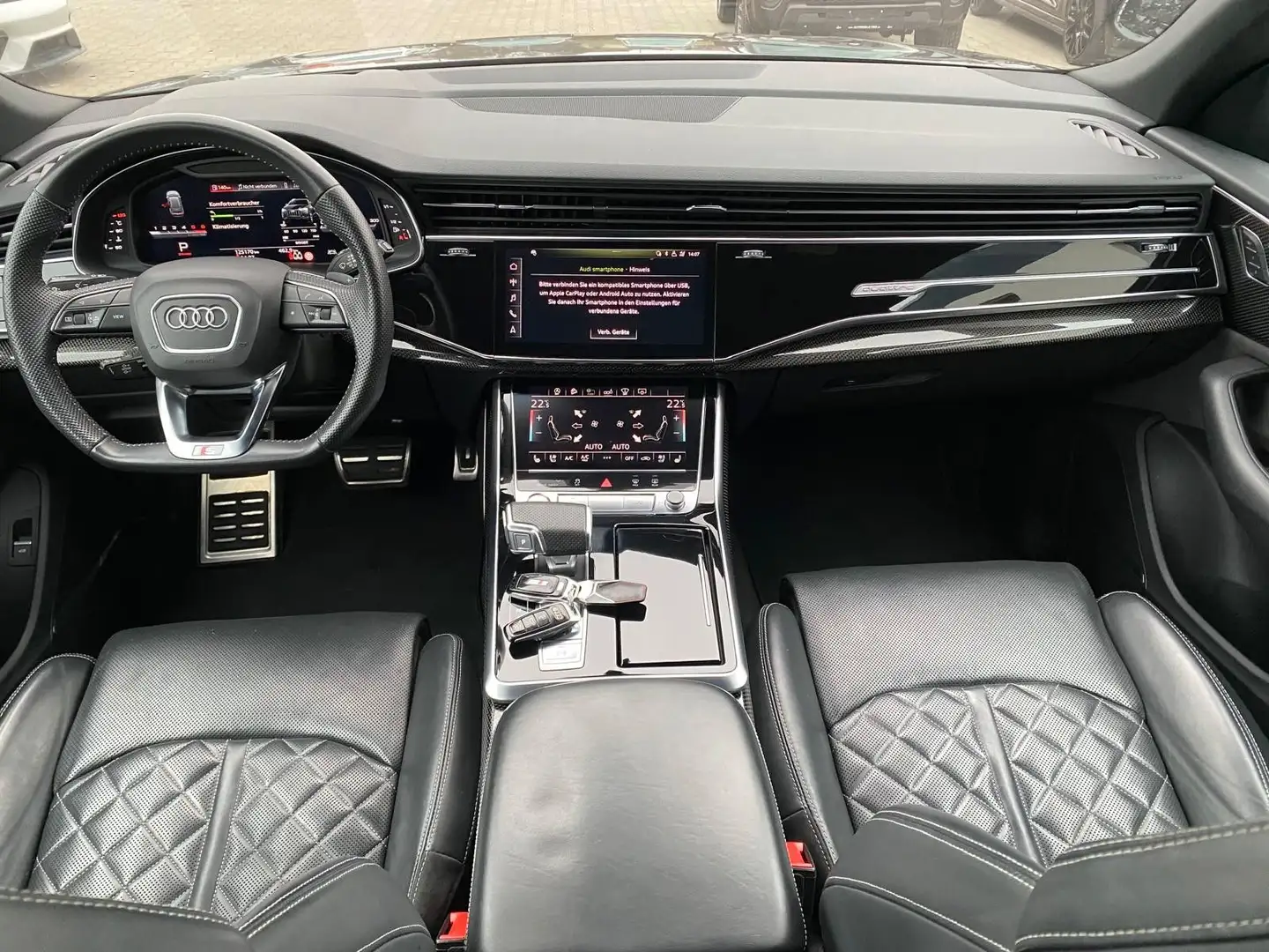Audi SQ8 4.0 TDI quattro| Vollausstattung Schwarz - 2