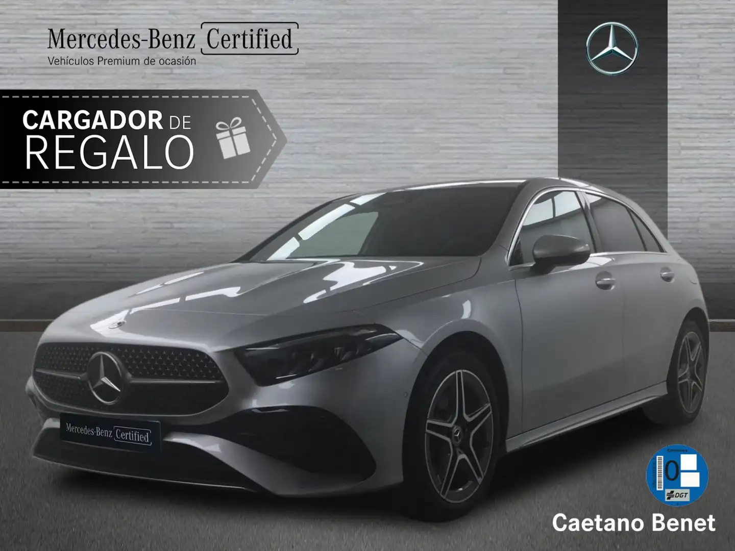 Mercedes-Benz A 250 e Plateado - 1