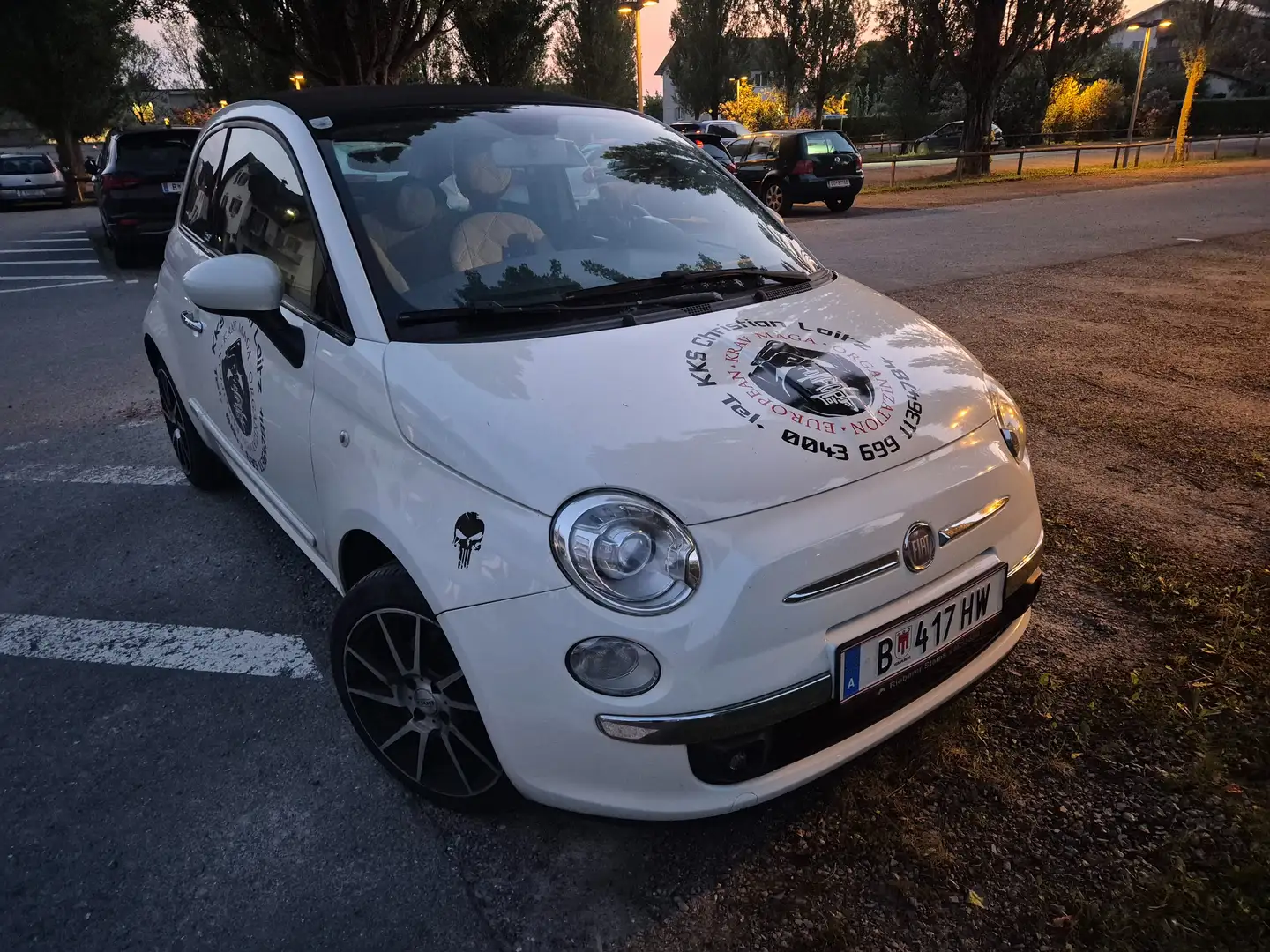 Fiat 500C 110 PS Sport Білий - 2