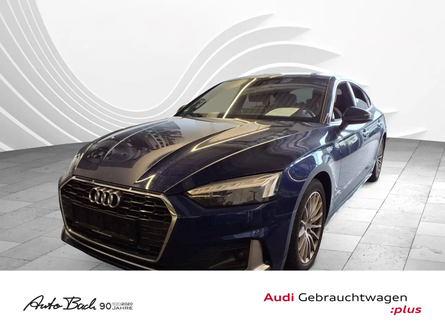 Audi A5 advanced 2.0TDI qu Stronic Navi LED Blau - 1
