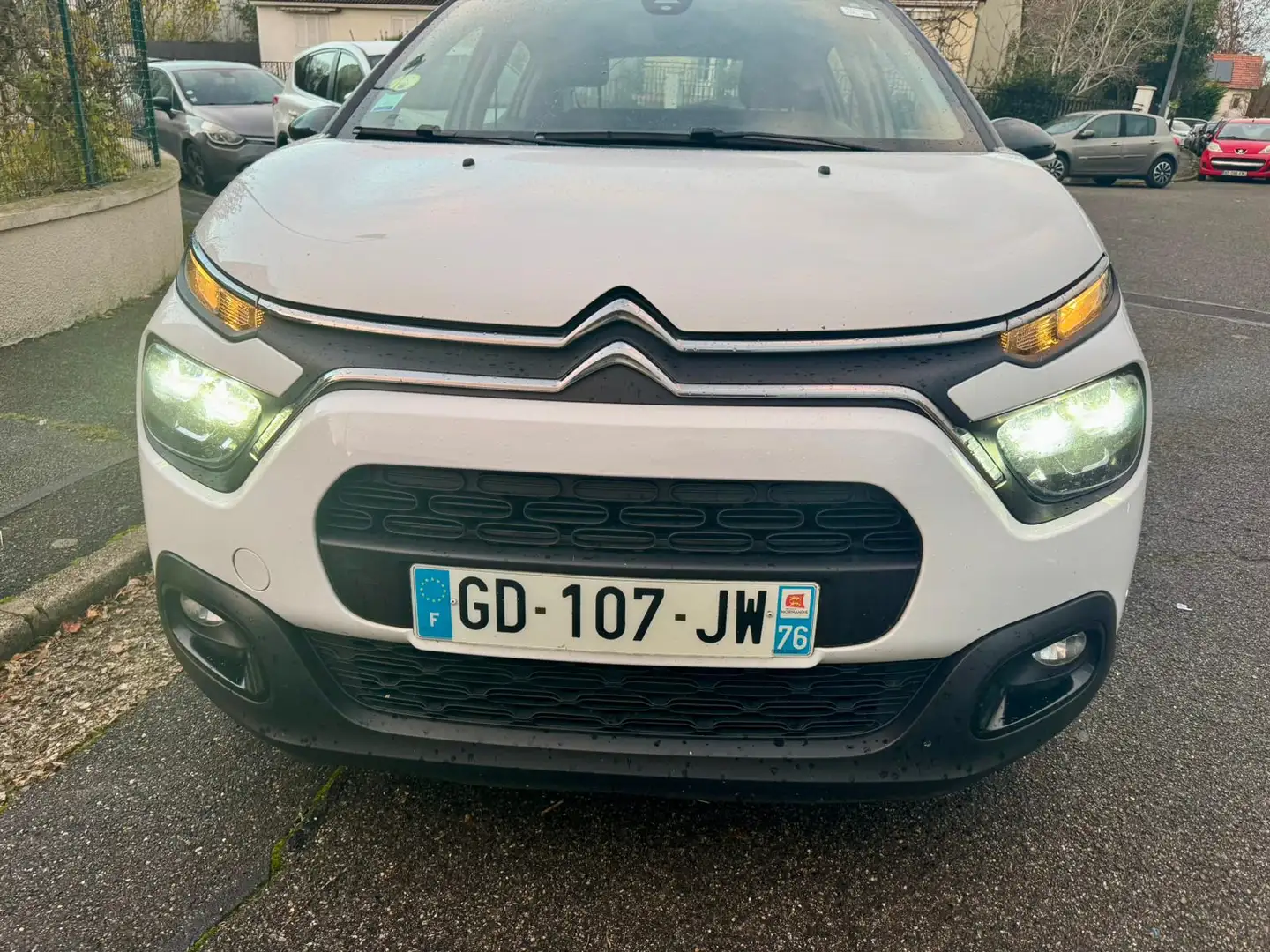 Citroen C3 C3 SOCIETE BLUEHDI 100 S Blanc - 2