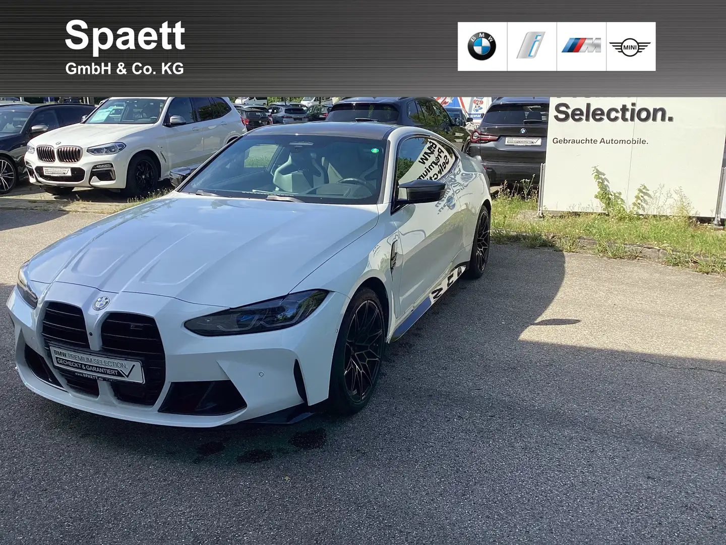 BMW M4 Competition M xDrive Coupé M Drivers P. DAB Blanc - 1