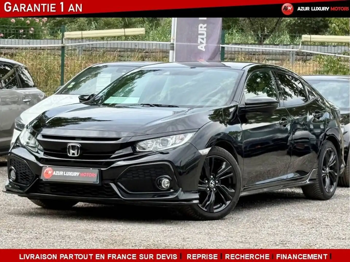 Honda Civic X (2) 1.0 VTEC 126 CV DYNAMIC Noir - 1