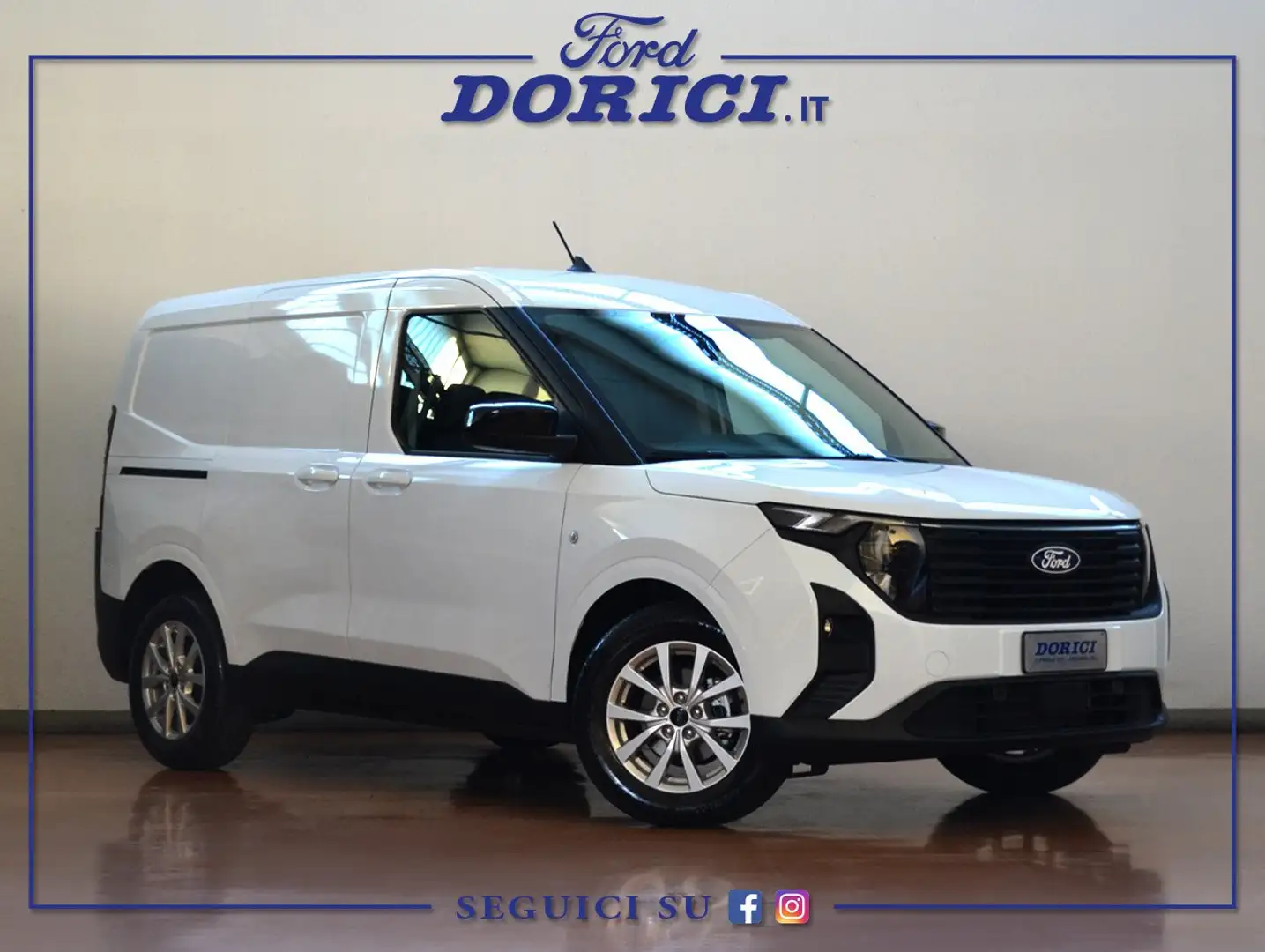 Ford Transit Courier 1.5 Ecoblue 100 CV Titanium + IVA Bianco - 1