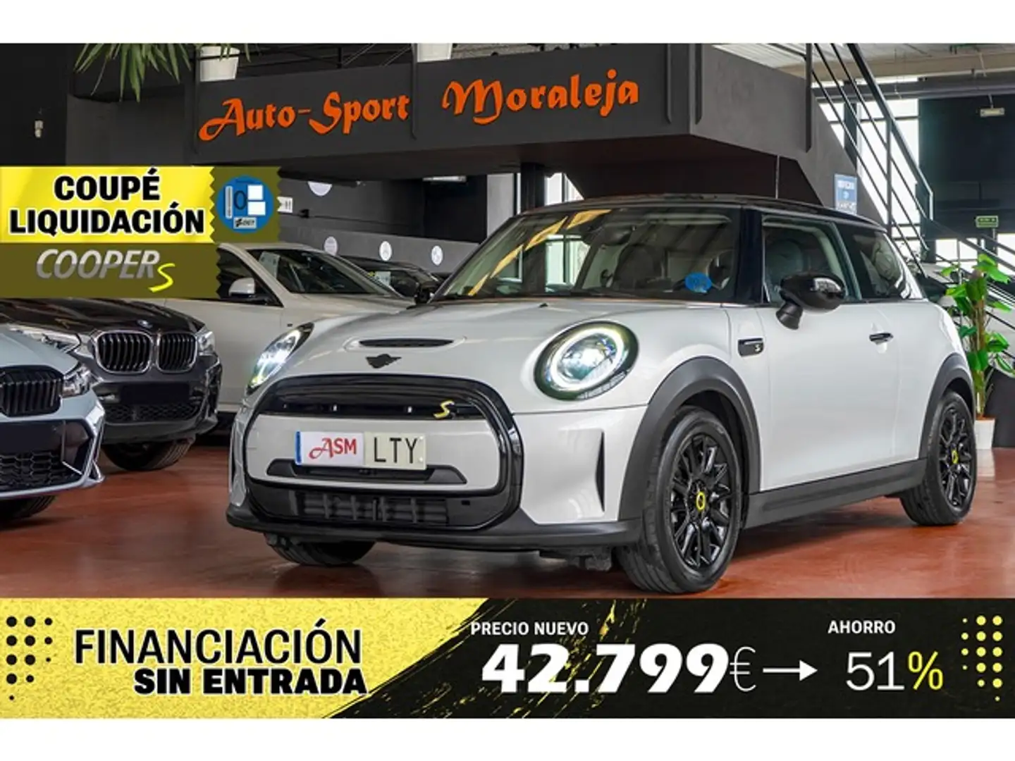 MINI Cooper SE Plateado - 1