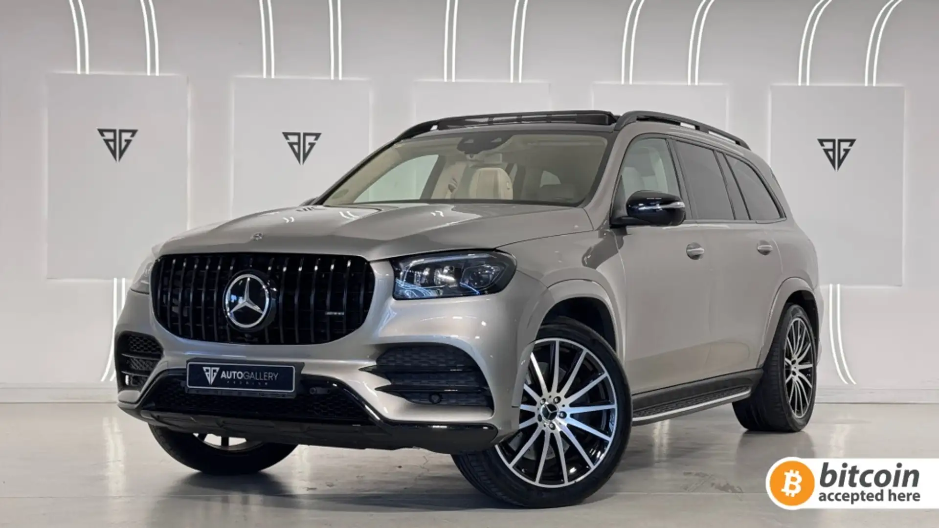 Mercedes-Benz GLS 400 400d 4Matic Plateado - 1