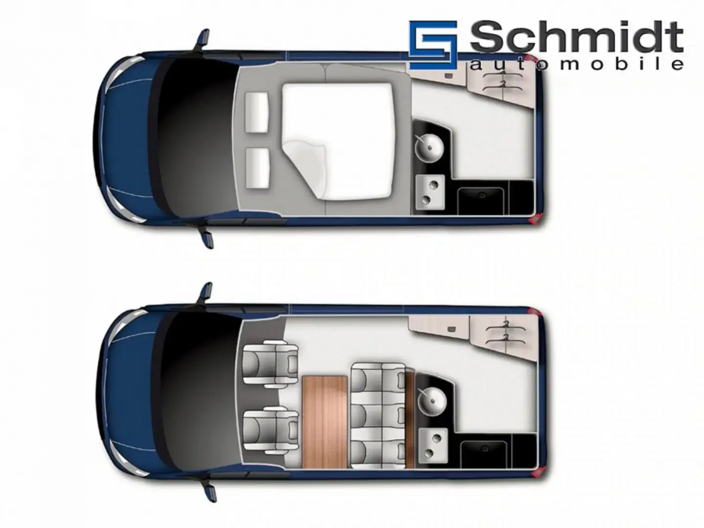 Ford E-Transit Transit Custom Nugget 320 Active AD 2,0 EcoBlue L1 Silber - 2