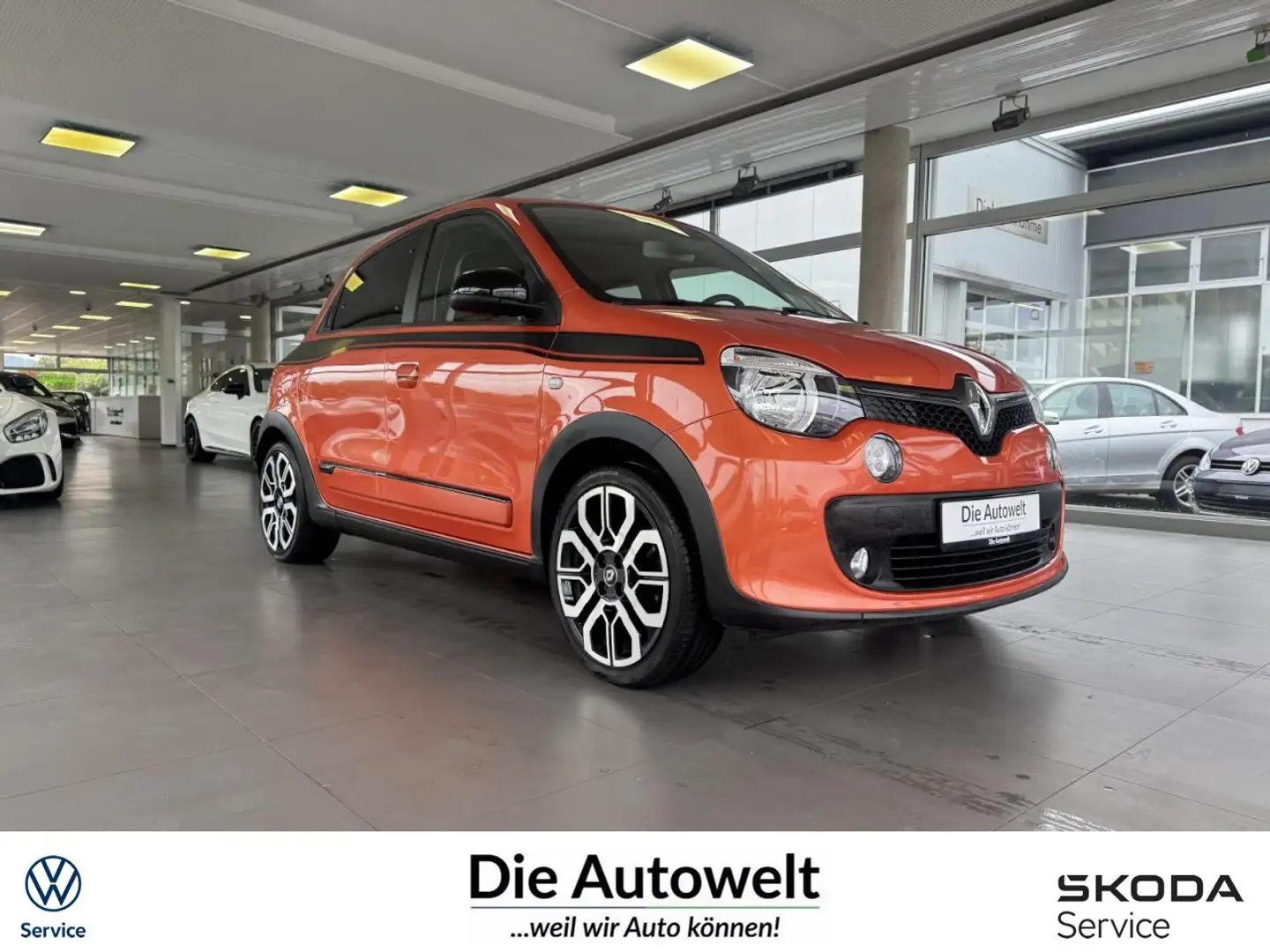 Renault Twingo Sport GT 0.9 NAVI GRA GBA SHZG PDC BT ZV Klima Orange - 1