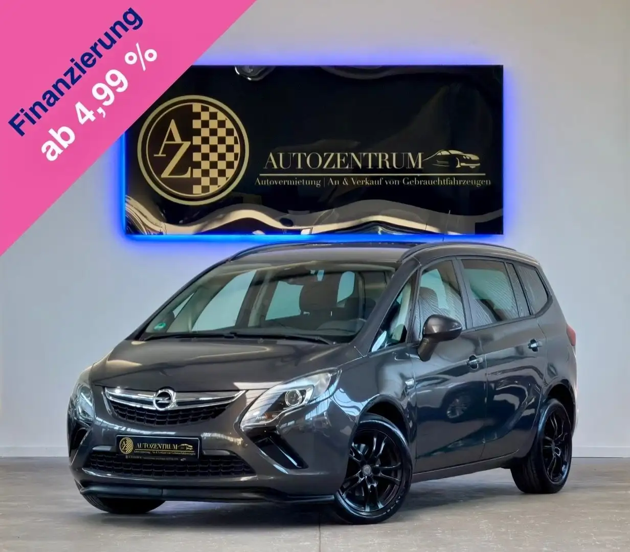 Opel Zafira Tourer C 1.4 Turbo Edition*2.HAND*SITZ-HZ Grau - 1