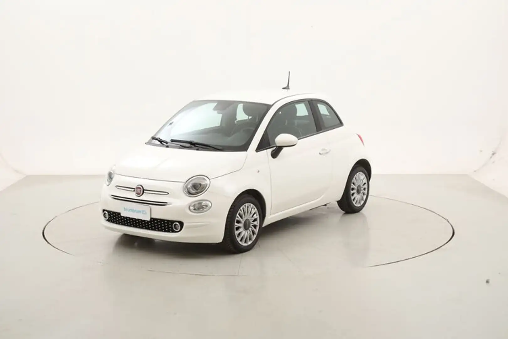 Fiat 500 Lounge Dualogic 1.2 Benzina 69CV Bianco - 1