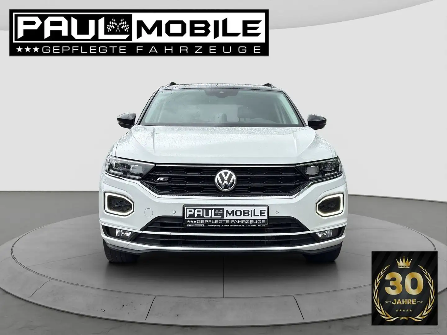 Volkswagen T-Roc R Line Navi LED Panorama PDC v+h 1.Hand Blanco - 2