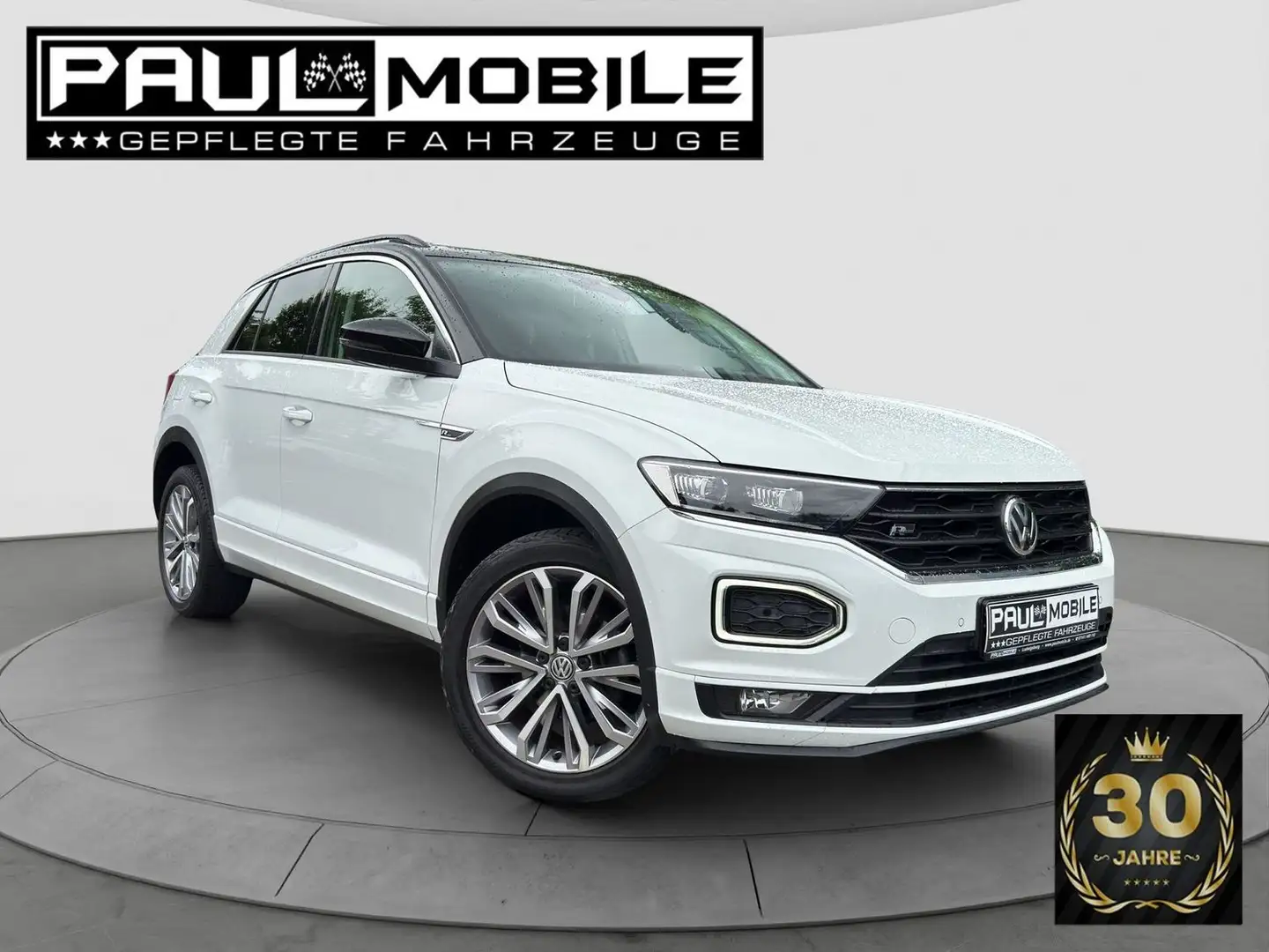 Volkswagen T-Roc R Line Navi LED Panorama PDC v+h 1.Hand Blanco - 1