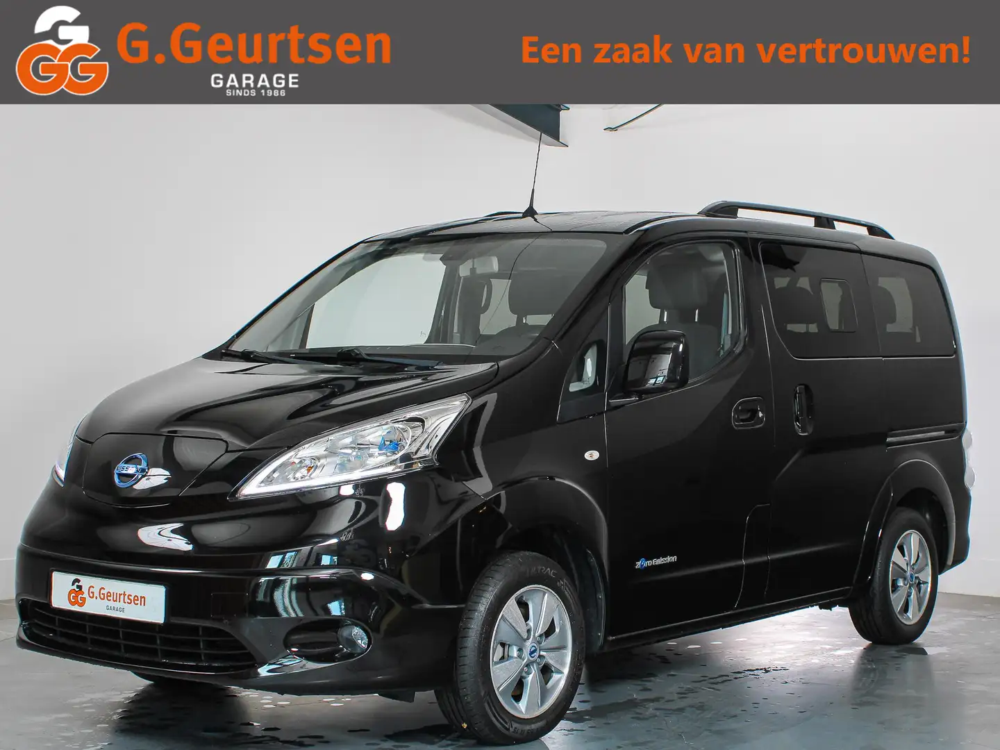 Nissan E-NV200 Evalia 40 kWh Connect Edition 7-Persoons Stoel/Stu Schwarz - 1