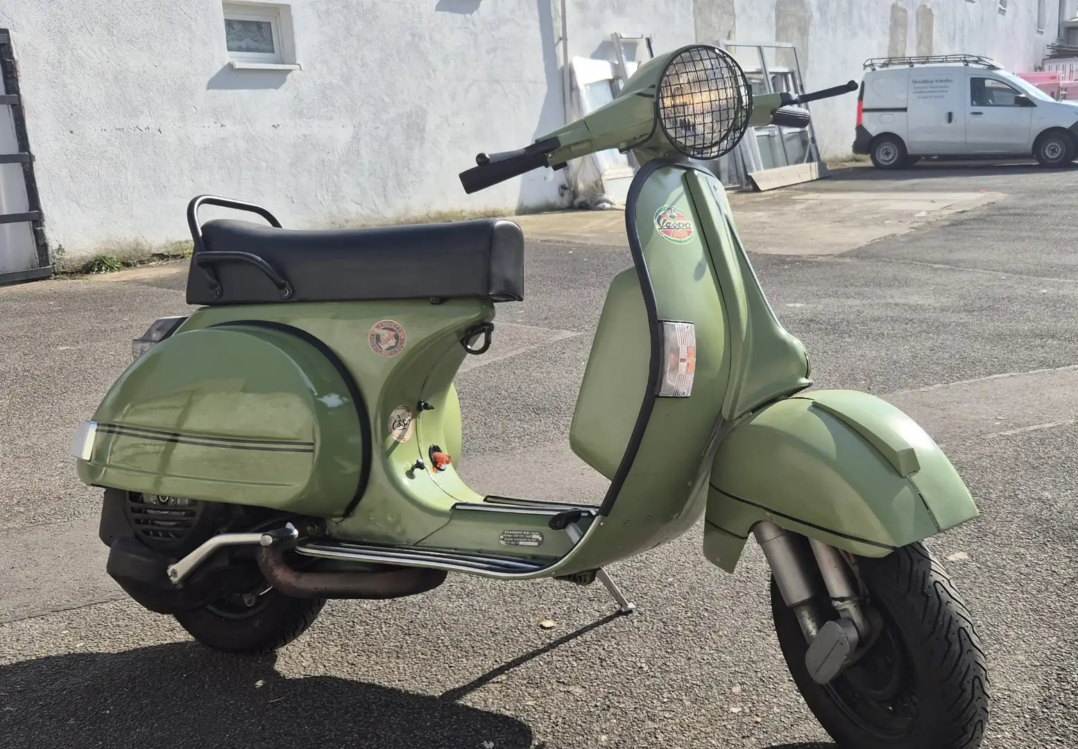 Vespa P 80 X 135 cm² Verde - 1