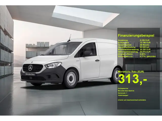 Mercedes-Benz Citan e Kasten Base Klimaaut.+Hecktüren