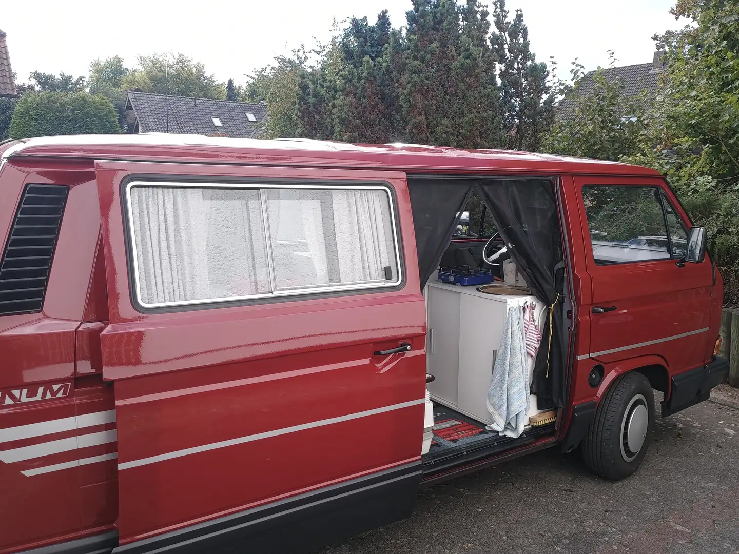 Volkswagen T3 Multivan Multivan 253 SC2 Rot - 2