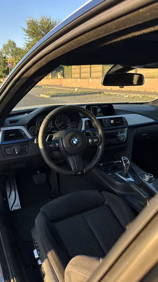 BMW 420 420d Coupe Msport auto Bianco - 2